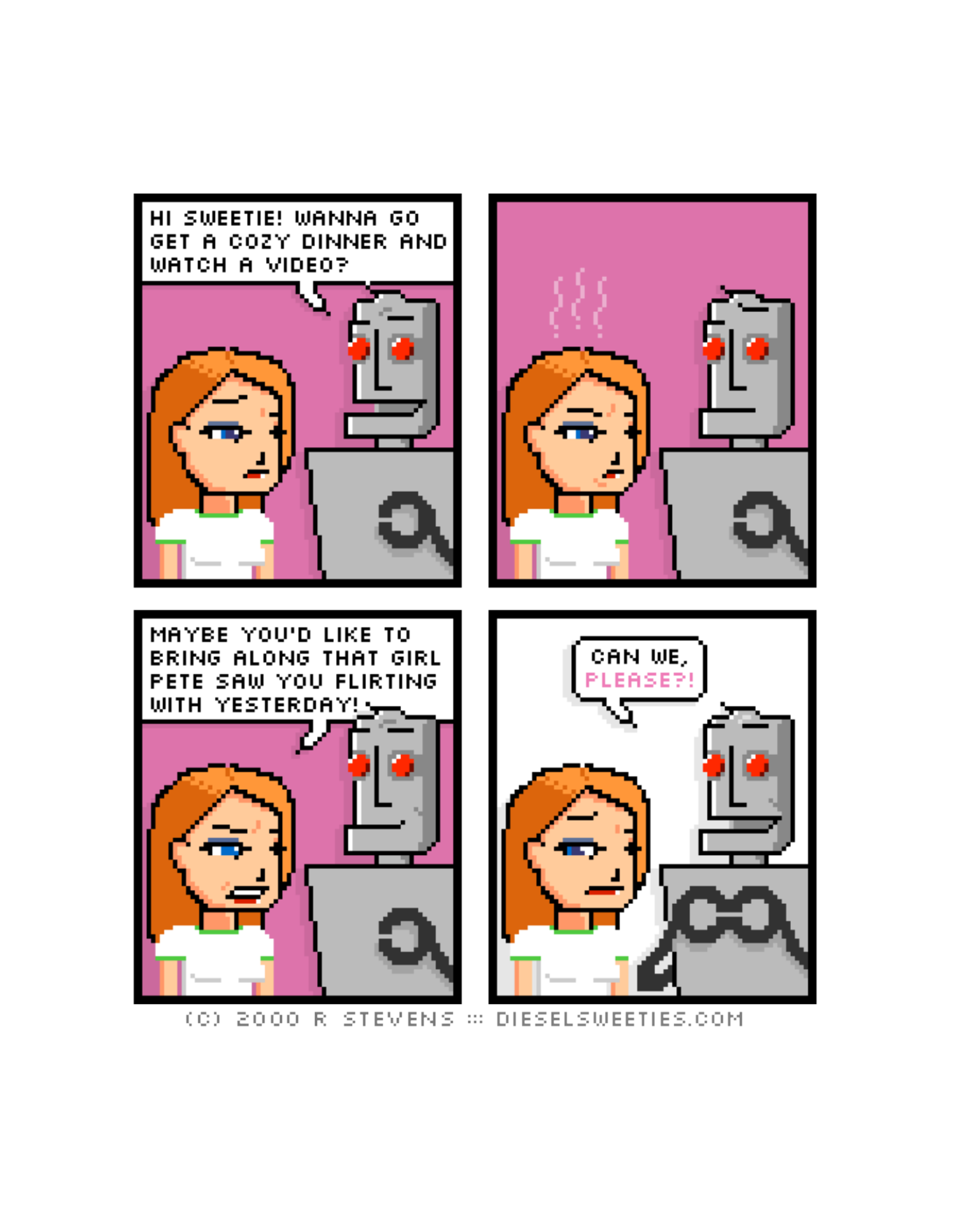 Diesel Sweeties (ebook volumes), page 68. Diesel Sweeties by R. Stevens, CC BY-NC. https://dieselsweeties.com/ebooks/