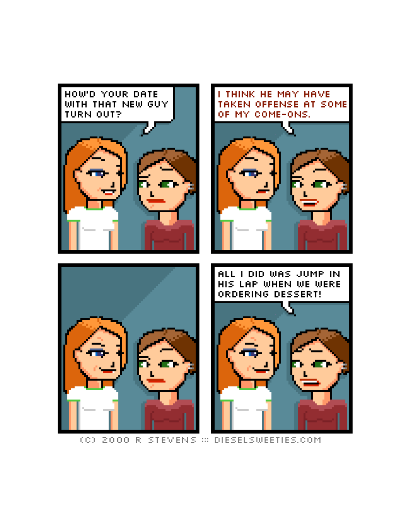 Diesel Sweeties (ebook volumes), page 71. Diesel Sweeties by R. Stevens, CC BY-NC. https://dieselsweeties.com/ebooks/