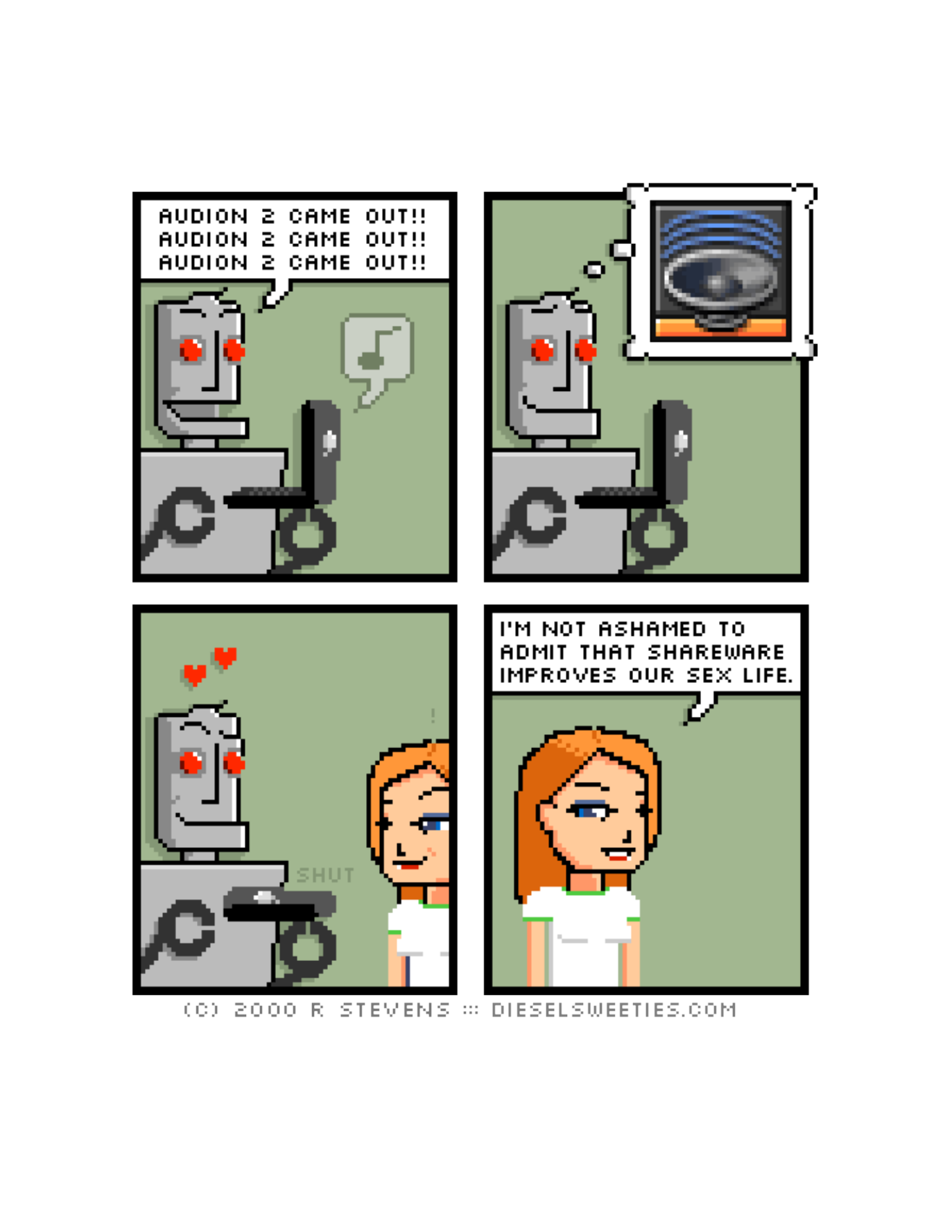Diesel Sweeties (ebook volumes), page 73. Diesel Sweeties by R. Stevens, CC BY-NC. https://dieselsweeties.com/ebooks/