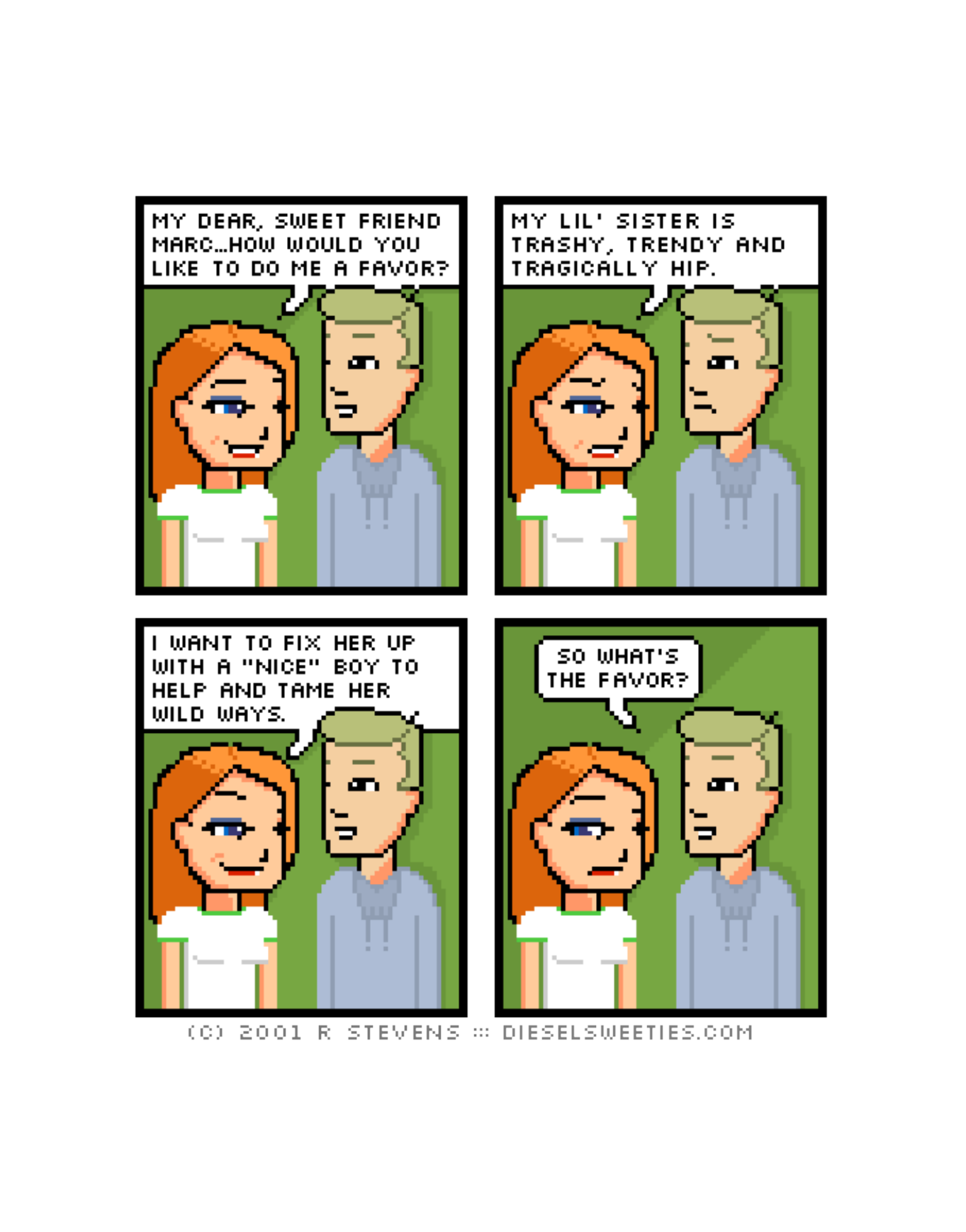 Diesel Sweeties (ebook volumes), page 87. Diesel Sweeties by R. Stevens, CC BY-NC. https://dieselsweeties.com/ebooks/