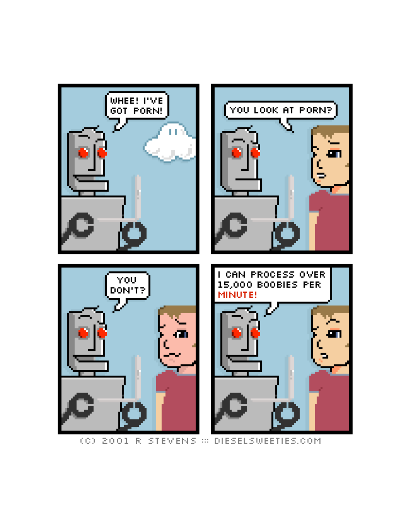 Diesel Sweeties (ebook volumes), page 92. Diesel Sweeties by R. Stevens, CC BY-NC. https://dieselsweeties.com/ebooks/