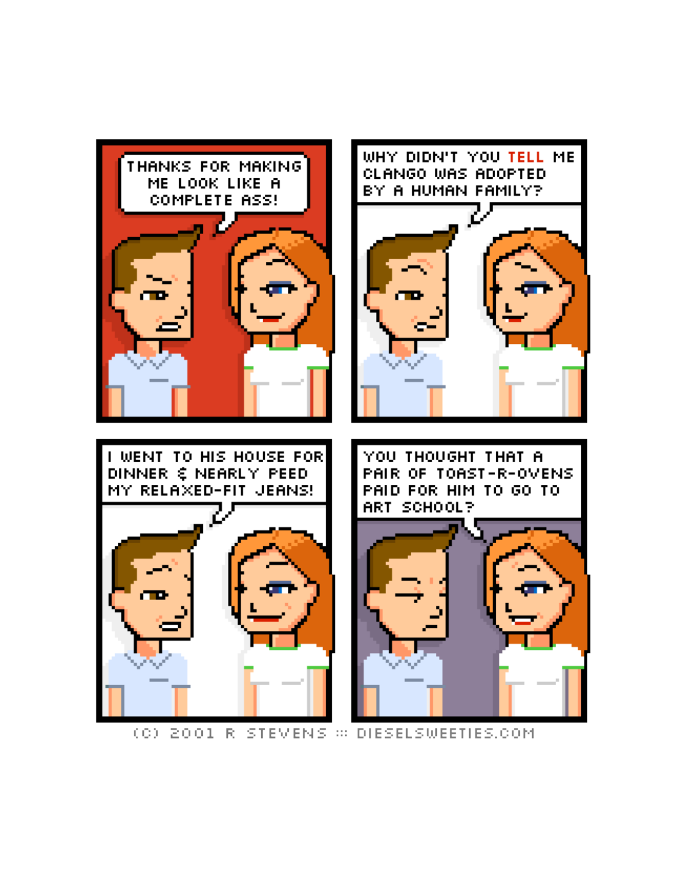 Diesel Sweeties (ebook volumes), page 93. Diesel Sweeties by R. Stevens, CC BY-NC. https://dieselsweeties.com/ebooks/