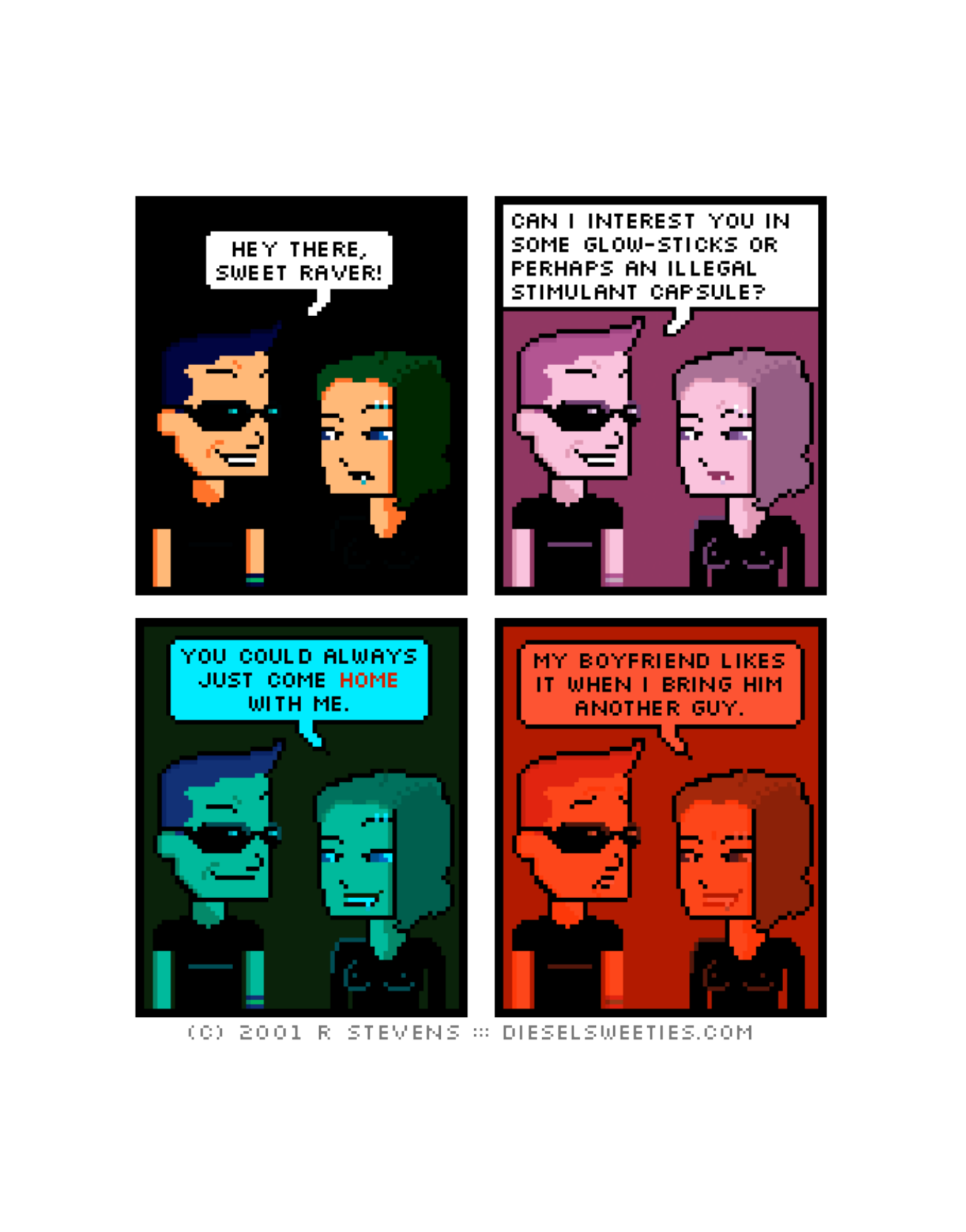 Diesel Sweeties (ebook volumes), page 96. Diesel Sweeties by R. Stevens, CC BY-NC. https://dieselsweeties.com/ebooks/