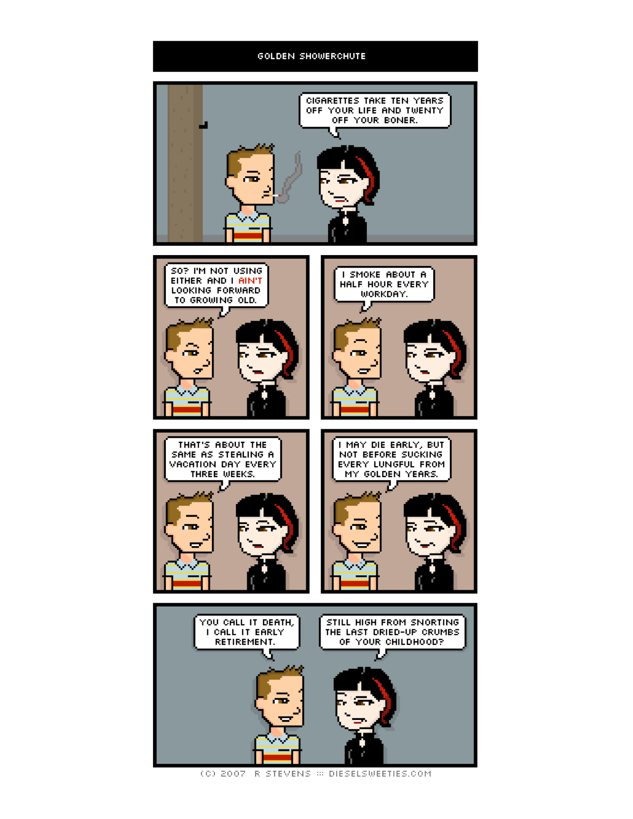 Diesel Sweeties (ebook volumes), page 103. Diesel Sweeties by R. Stevens, CC BY-NC. https://dieselsweeties.com/ebooks/