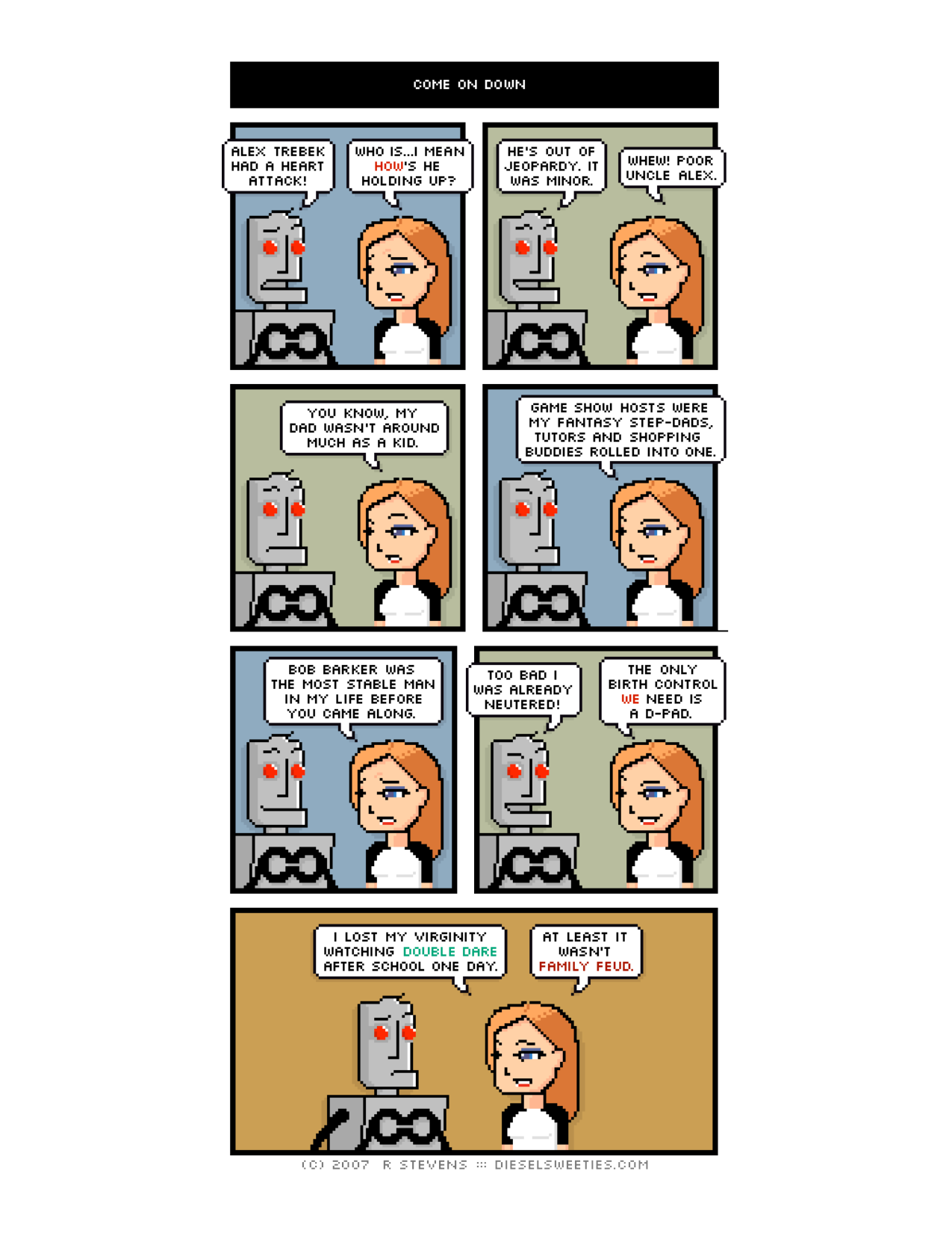 Diesel Sweeties (ebook volumes), page 105. Diesel Sweeties by R. Stevens, CC BY-NC. https://dieselsweeties.com/ebooks/