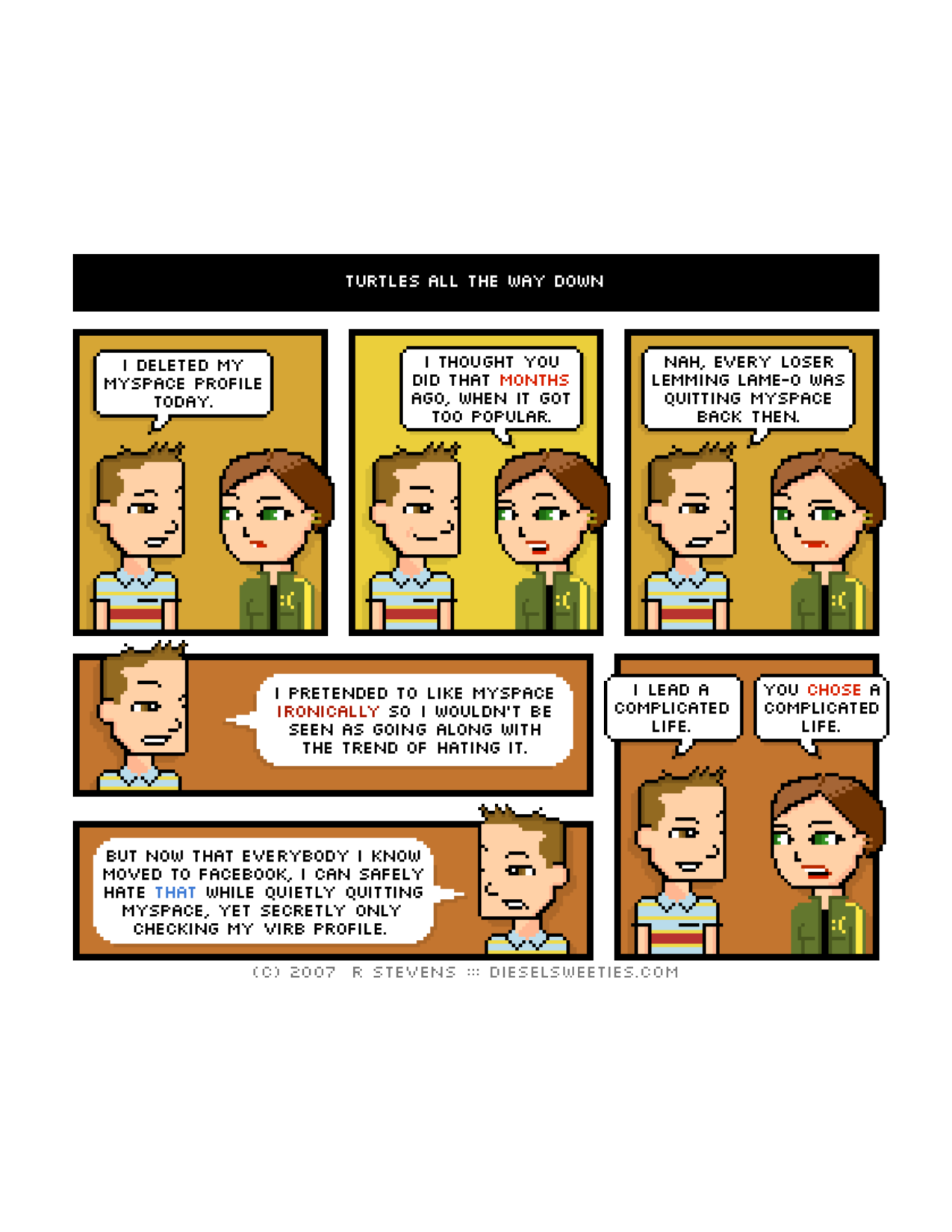 Diesel Sweeties (ebook volumes), page 13. Diesel Sweeties by R. Stevens, CC BY-NC. https://dieselsweeties.com/ebooks/