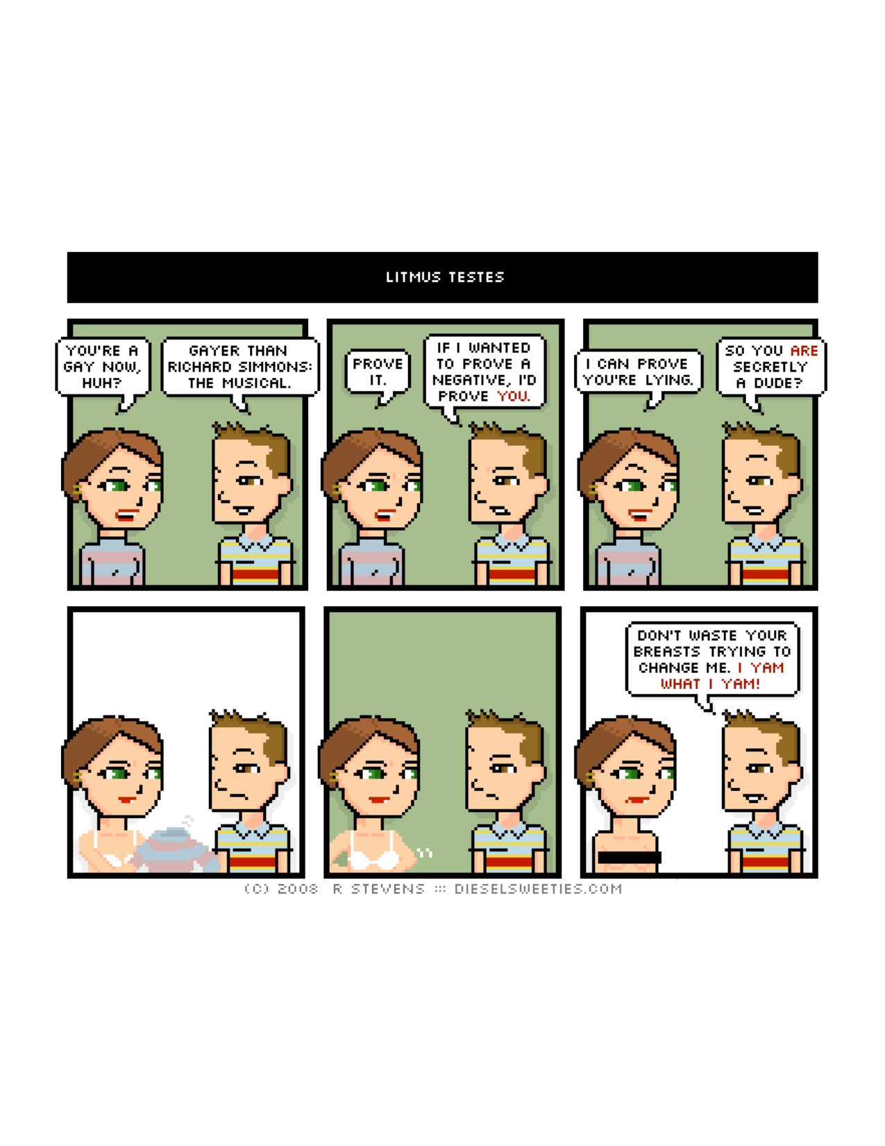 Diesel Sweeties (ebook volumes), page 127. Diesel Sweeties by R. Stevens, CC BY-NC. https://dieselsweeties.com/ebooks/
