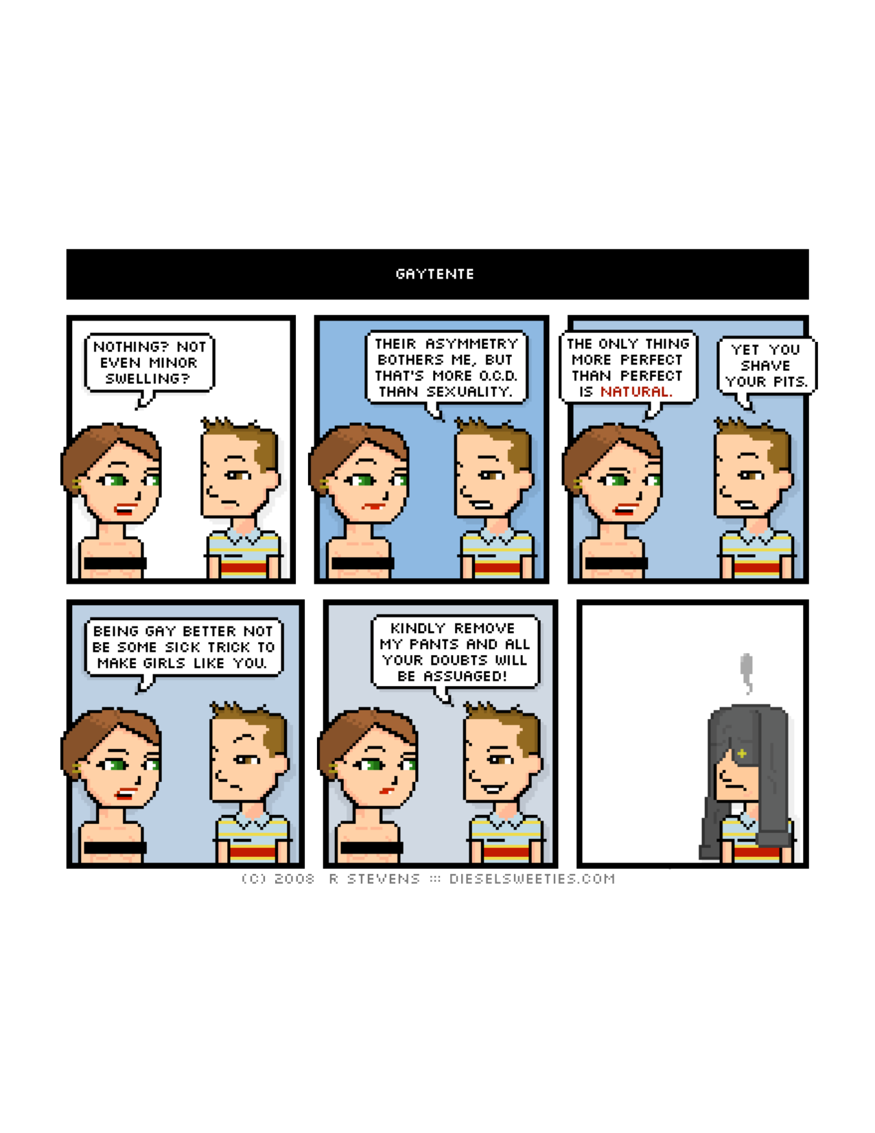 Diesel Sweeties (ebook volumes), page 129. Diesel Sweeties by R. Stevens, CC BY-NC. https://dieselsweeties.com/ebooks/
