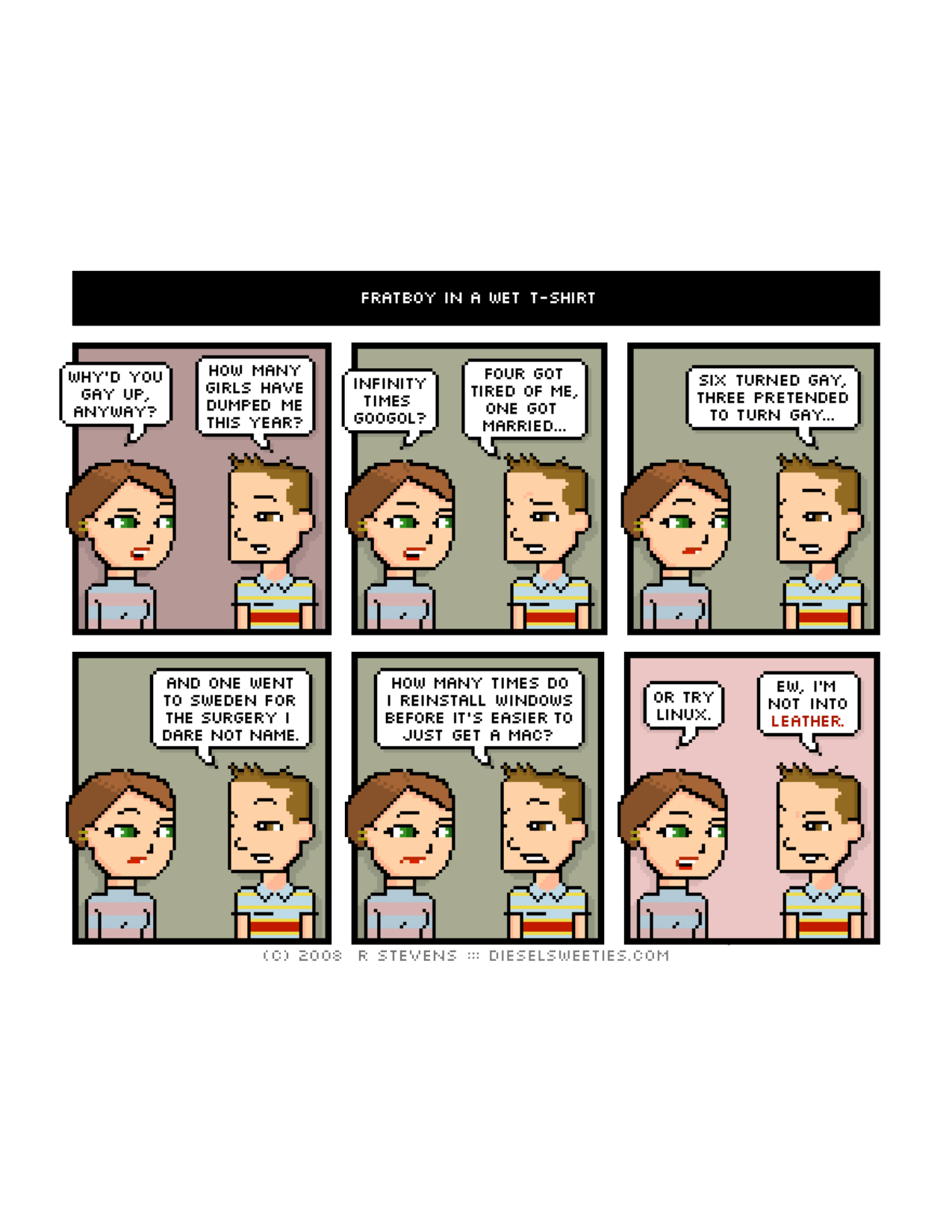 Diesel Sweeties (ebook volumes), page 130. Diesel Sweeties by R. Stevens, CC BY-NC. https://dieselsweeties.com/ebooks/