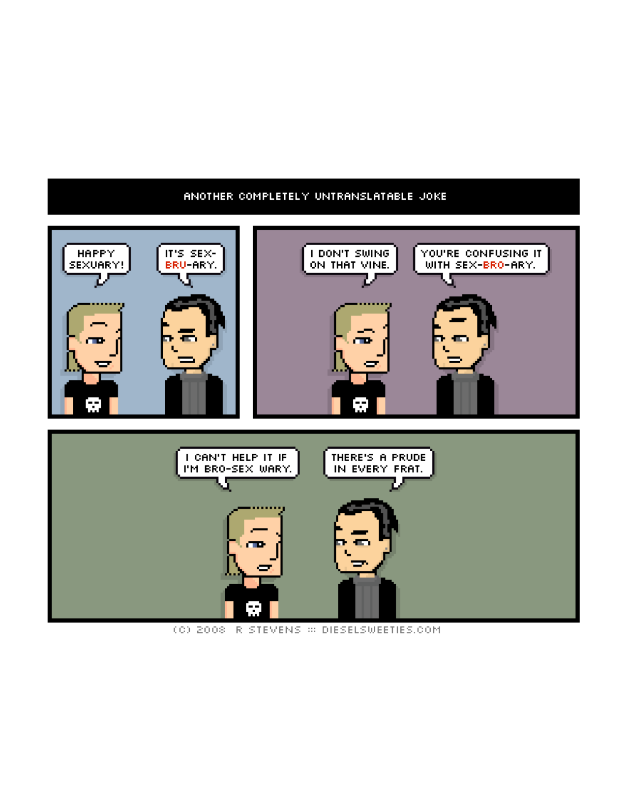 Diesel Sweeties (ebook volumes), page 144. Diesel Sweeties by R. Stevens, CC BY-NC. https://dieselsweeties.com/ebooks/