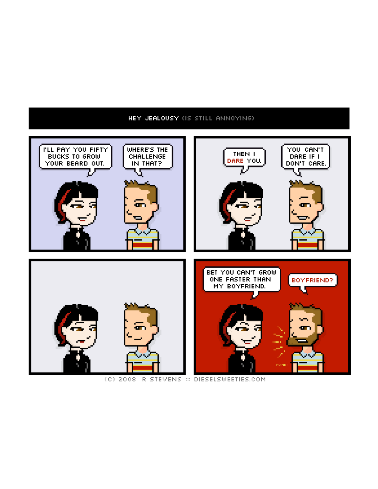 Diesel Sweeties (ebook volumes), page 146. Diesel Sweeties by R. Stevens, CC BY-NC. https://dieselsweeties.com/ebooks/
