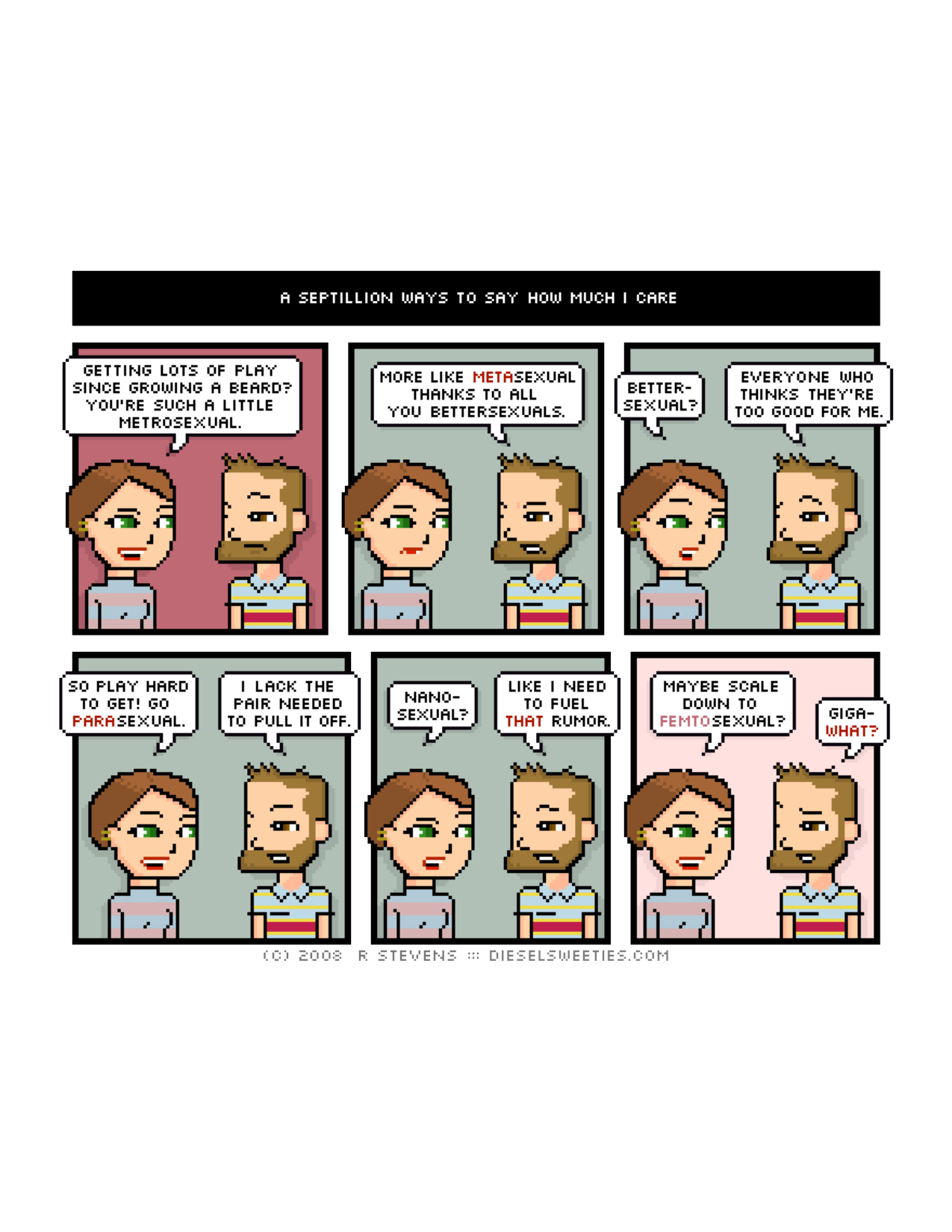 Diesel Sweeties (ebook volumes), page 152. Diesel Sweeties by R. Stevens, CC BY-NC. https://dieselsweeties.com/ebooks/
