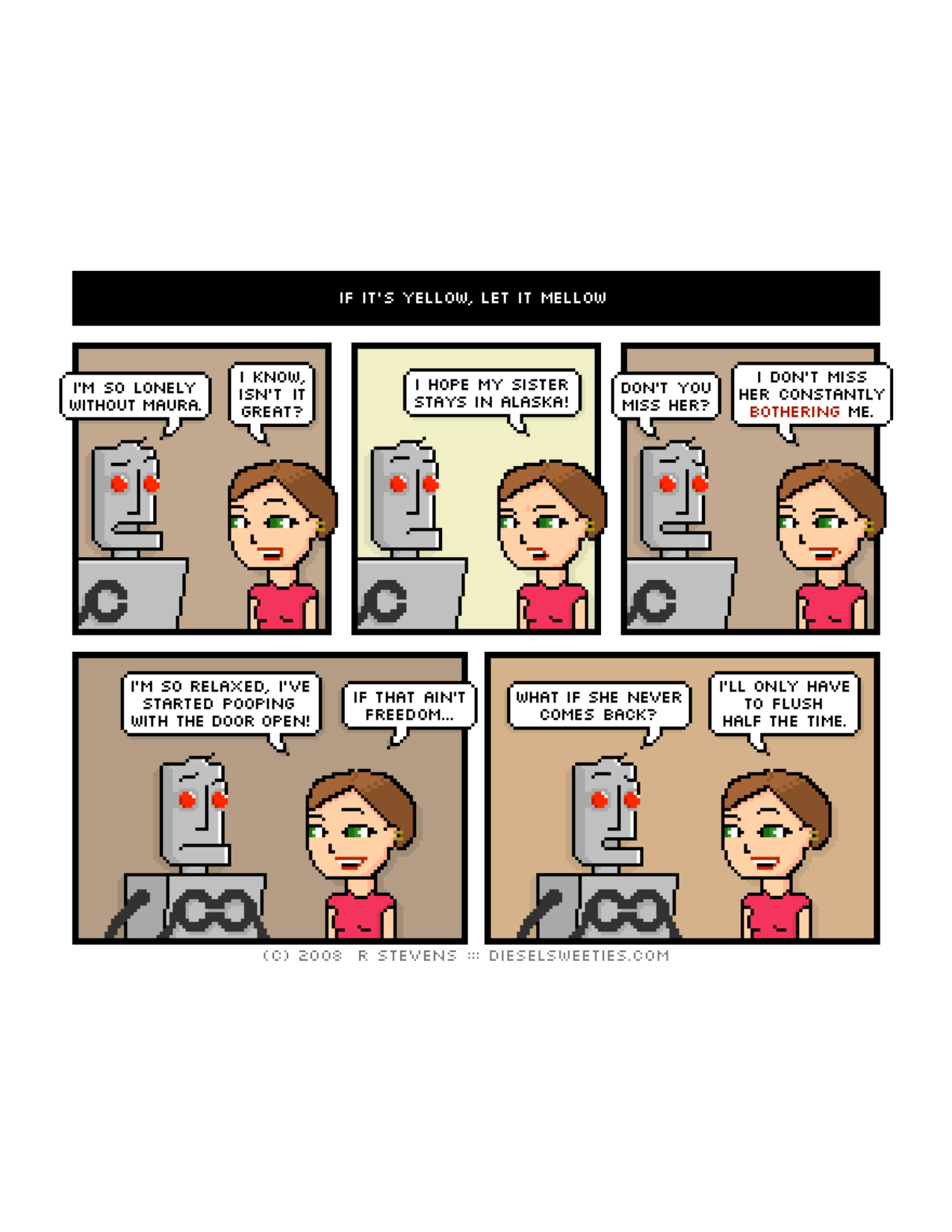 Diesel Sweeties (ebook volumes), page 160. Diesel Sweeties by R. Stevens, CC BY-NC. https://dieselsweeties.com/ebooks/