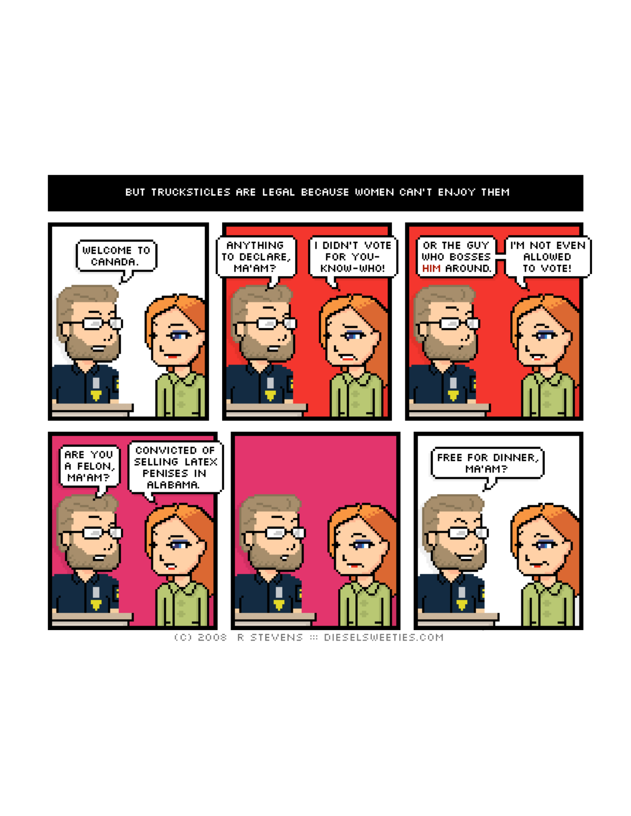 Diesel Sweeties (ebook volumes), page 163. Diesel Sweeties by R. Stevens, CC BY-NC. https://dieselsweeties.com/ebooks/