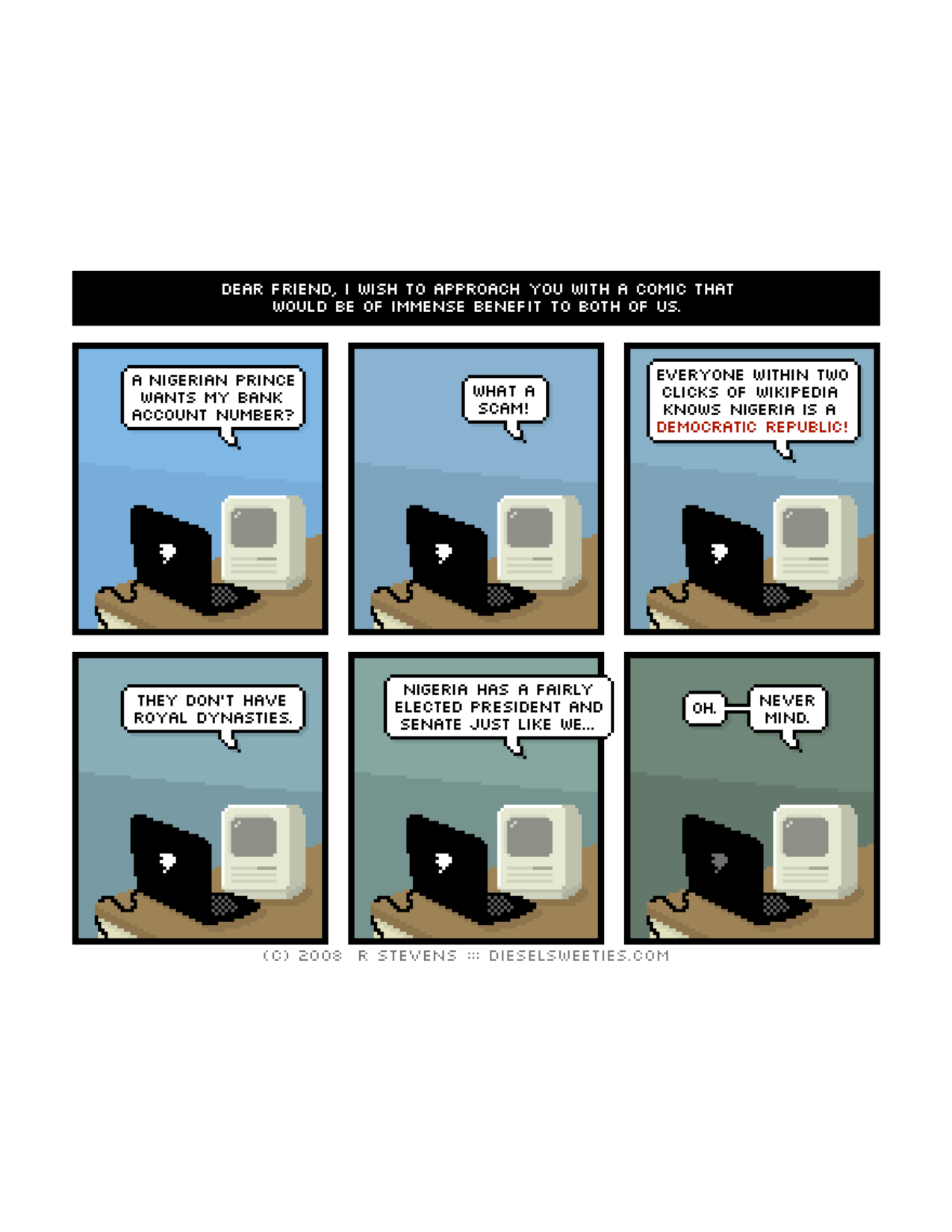Diesel Sweeties (ebook volumes), page 176. Diesel Sweeties by R. Stevens, CC BY-NC. https://dieselsweeties.com/ebooks/