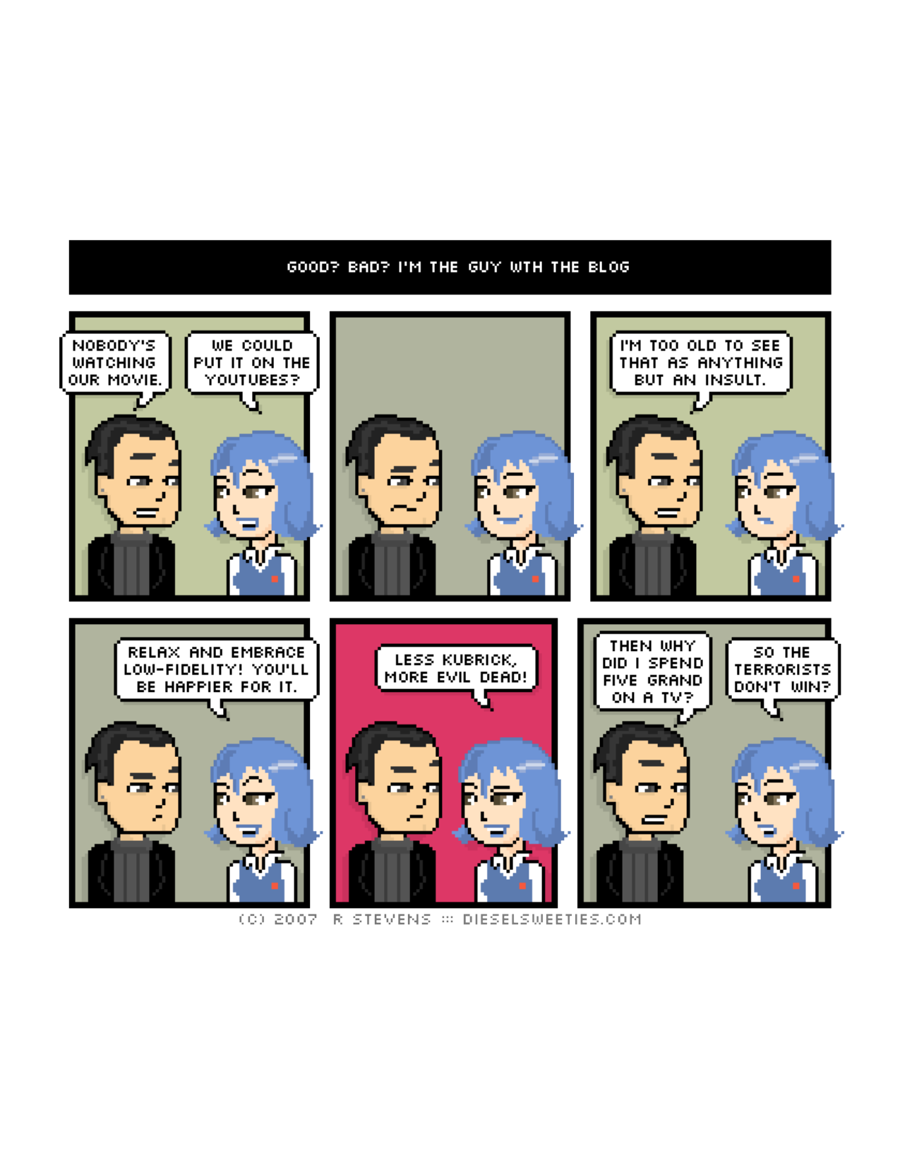 Diesel Sweeties (ebook volumes), page 22. Diesel Sweeties by R. Stevens, CC BY-NC. https://dieselsweeties.com/ebooks/