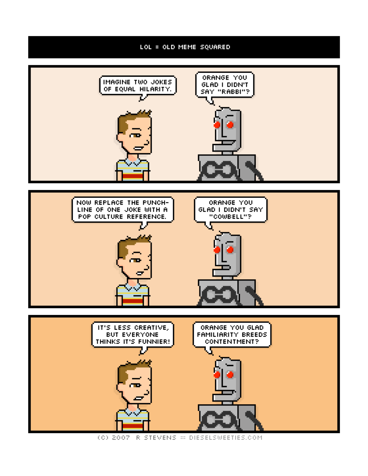Diesel Sweeties (ebook volumes), page 24. Diesel Sweeties by R. Stevens, CC BY-NC. https://dieselsweeties.com/ebooks/