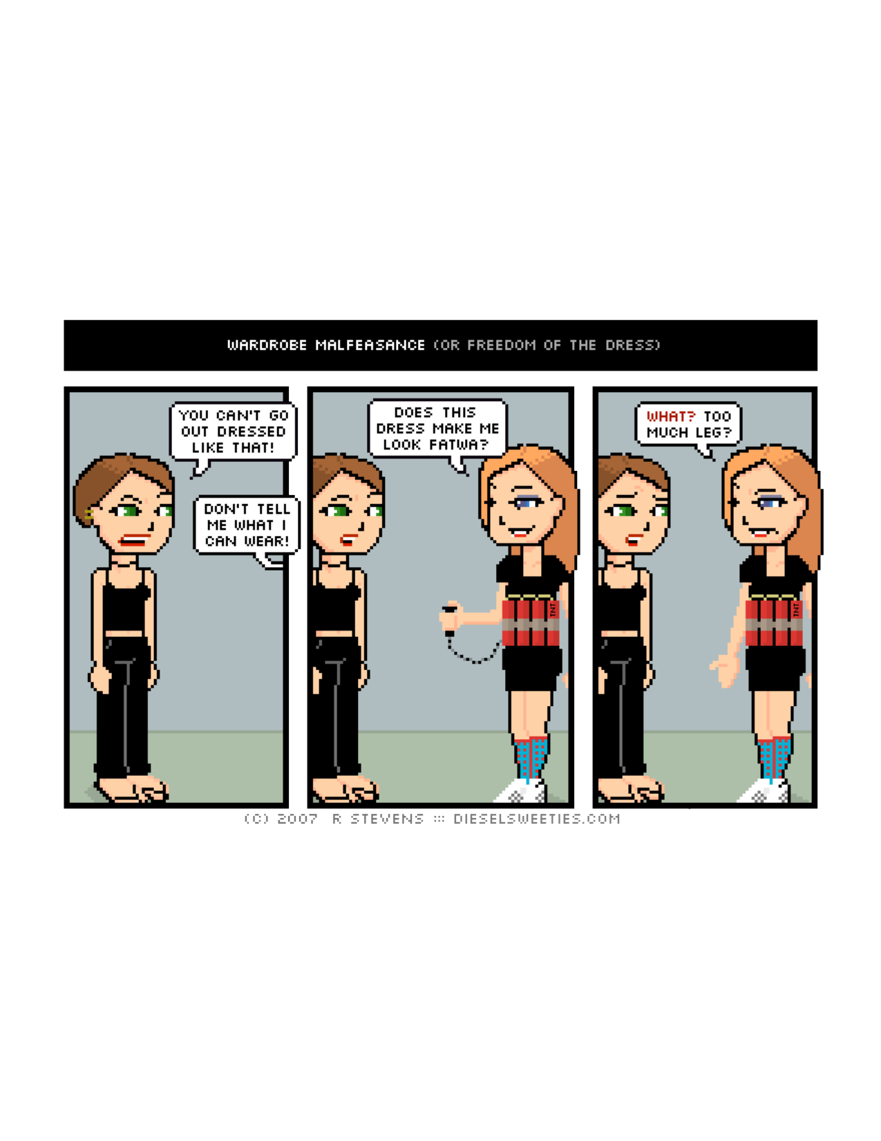 Diesel Sweeties (ebook volumes), page 41. Diesel Sweeties by R. Stevens, CC BY-NC. https://dieselsweeties.com/ebooks/