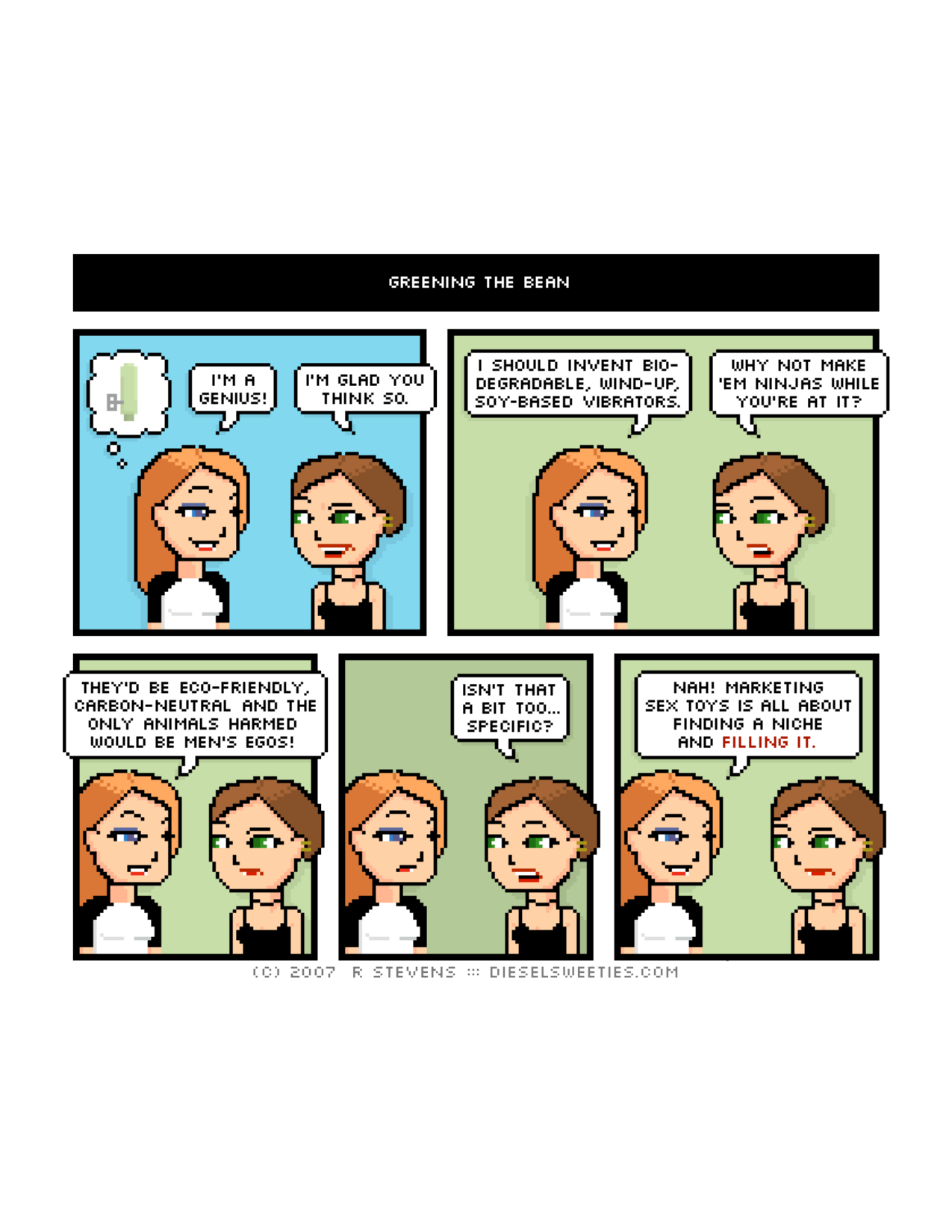 Diesel Sweeties (ebook volumes), page 47. Diesel Sweeties by R. Stevens, CC BY-NC. https://dieselsweeties.com/ebooks/