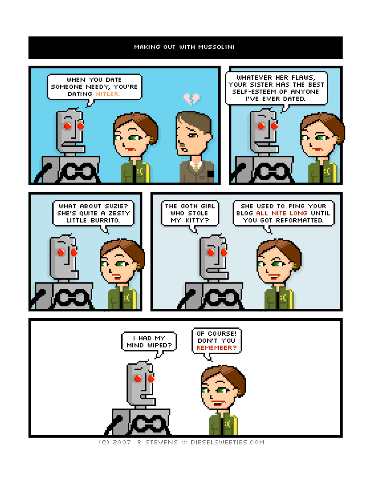 Diesel Sweeties (ebook volumes), page 51. Diesel Sweeties by R. Stevens, CC BY-NC. https://dieselsweeties.com/ebooks/