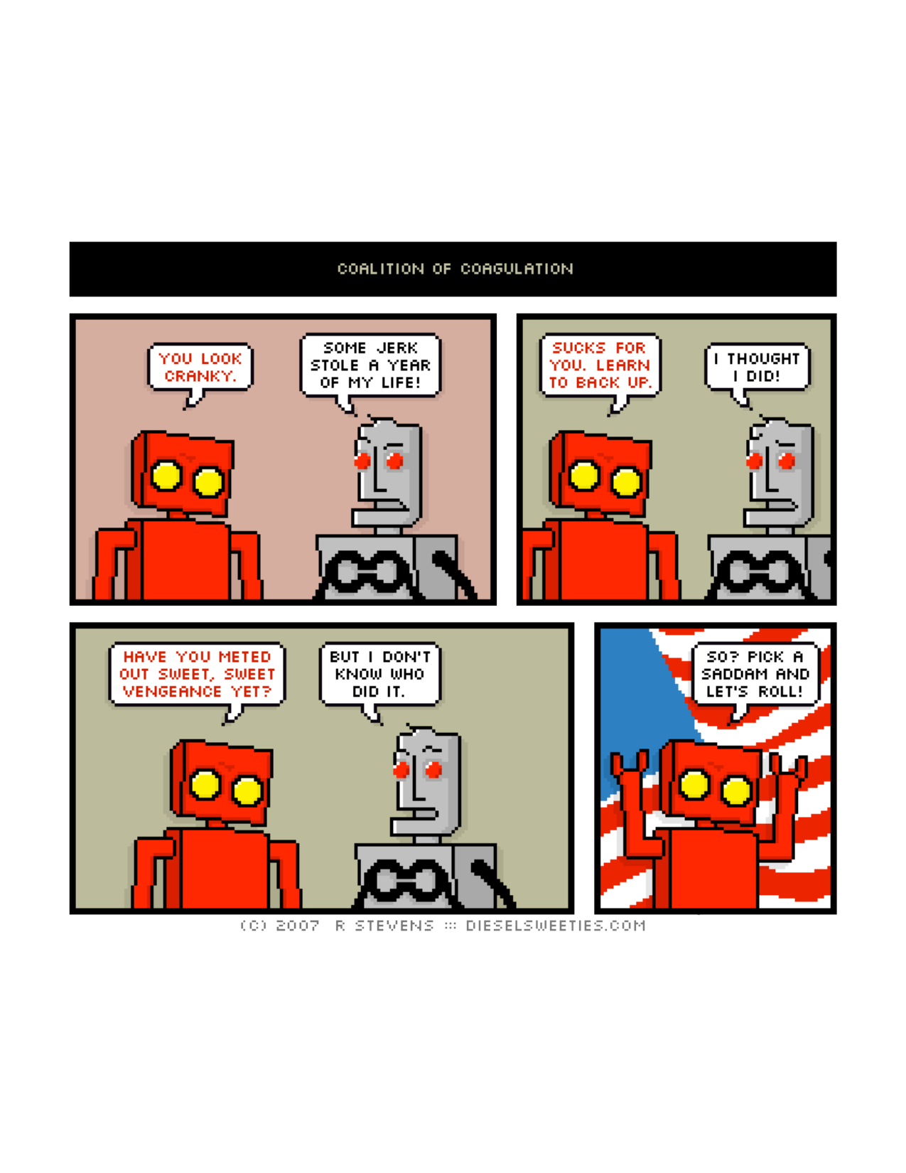 Diesel Sweeties (ebook volumes), page 53. Diesel Sweeties by R. Stevens, CC BY-NC. https://dieselsweeties.com/ebooks/