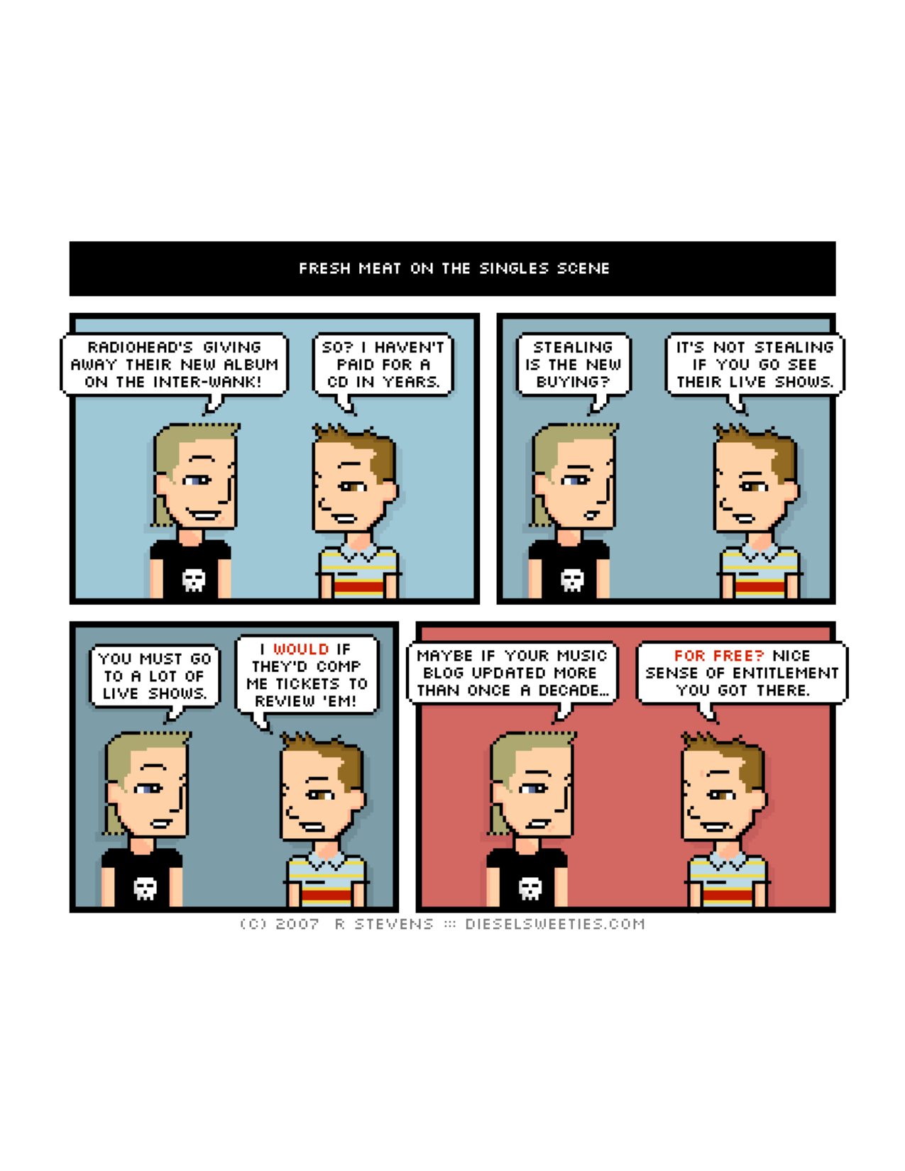 Diesel Sweeties (ebook volumes), page 57. Diesel Sweeties by R. Stevens, CC BY-NC. https://dieselsweeties.com/ebooks/