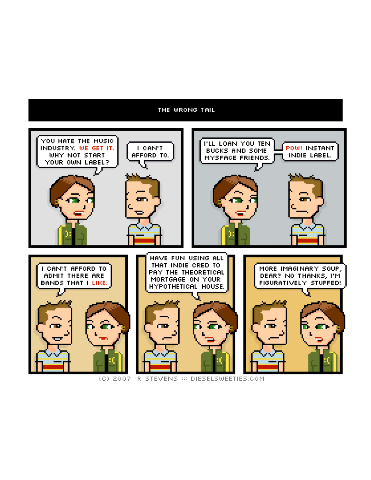Diesel Sweeties (ebook volumes), page 60. Diesel Sweeties by R. Stevens, CC BY-NC. https://dieselsweeties.com/ebooks/