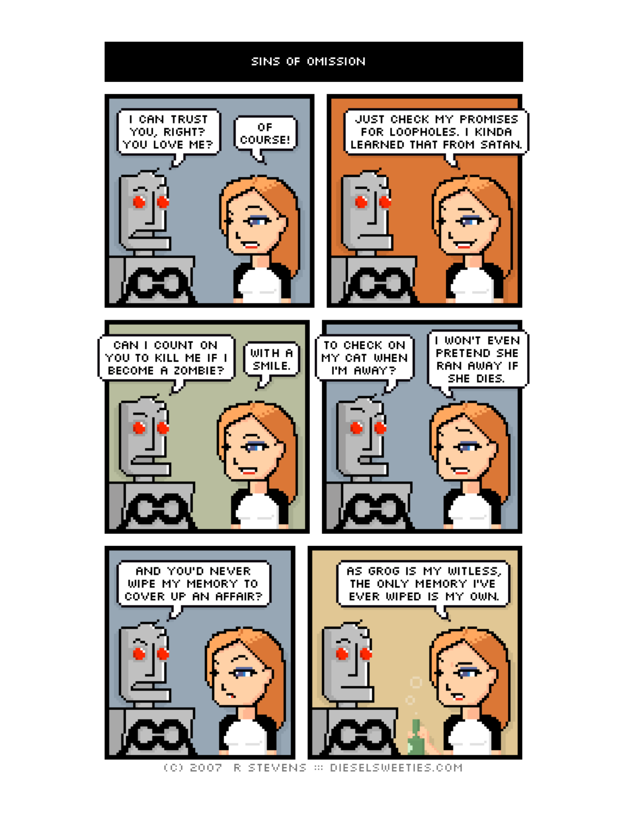 Diesel Sweeties (ebook volumes), page 63. Diesel Sweeties by R. Stevens, CC BY-NC. https://dieselsweeties.com/ebooks/