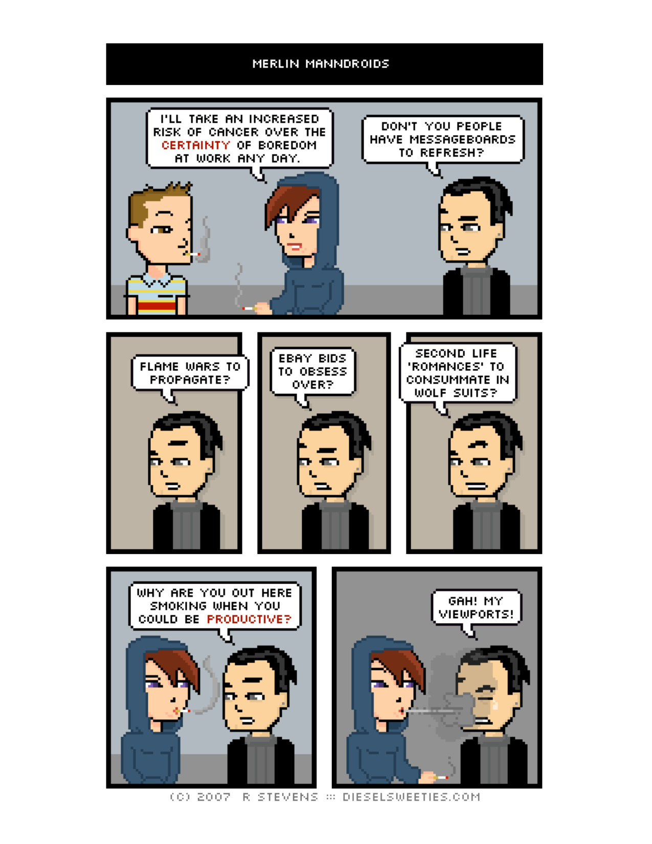 Diesel Sweeties (ebook volumes), page 65. Diesel Sweeties by R. Stevens, CC BY-NC. https://dieselsweeties.com/ebooks/