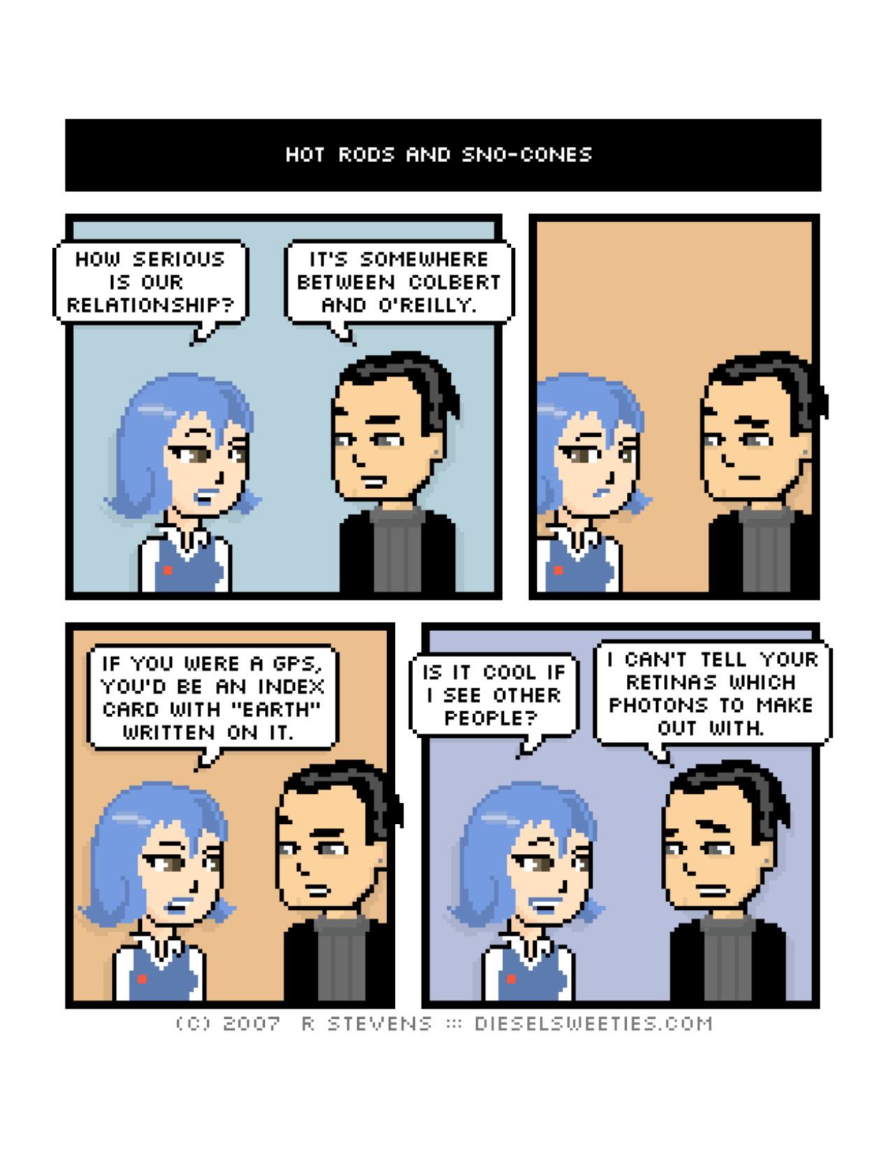 Diesel Sweeties (ebook volumes), page 76. Diesel Sweeties by R. Stevens, CC BY-NC. https://dieselsweeties.com/ebooks/