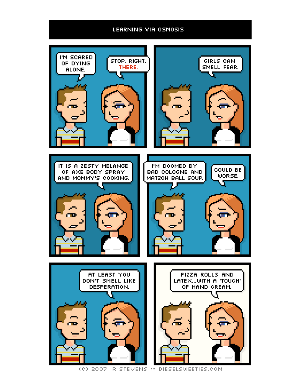Diesel Sweeties (ebook volumes), page 82. Diesel Sweeties by R. Stevens, CC BY-NC. https://dieselsweeties.com/ebooks/