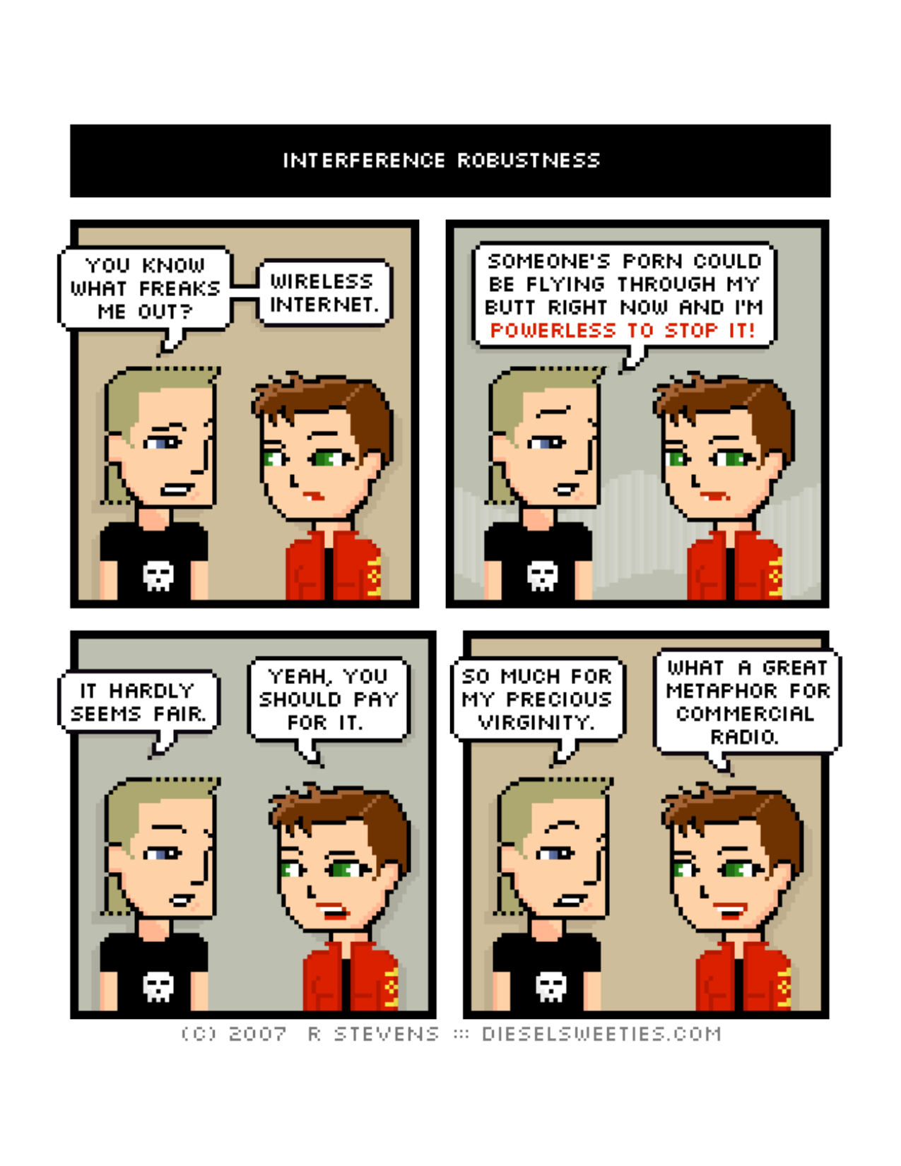 Diesel Sweeties (ebook volumes), page 84. Diesel Sweeties by R. Stevens, CC BY-NC. https://dieselsweeties.com/ebooks/