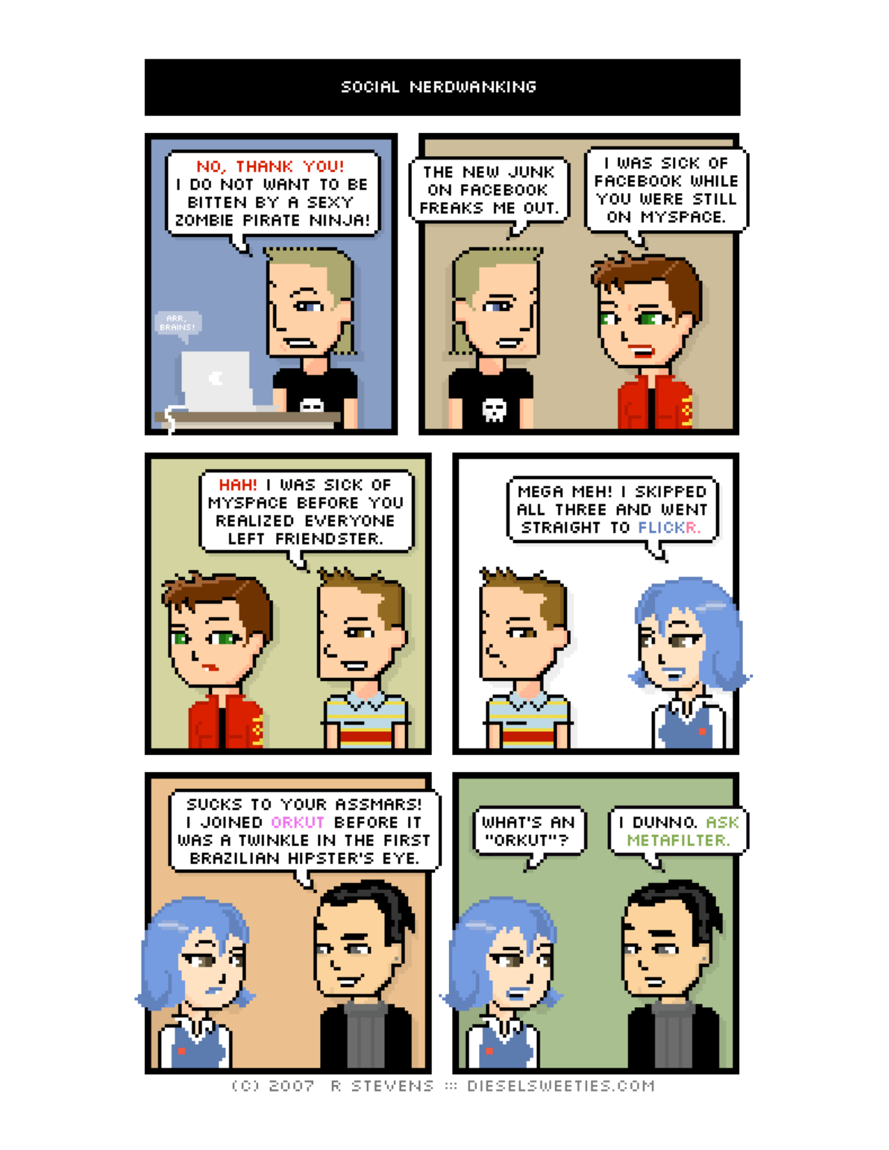 Diesel Sweeties (ebook volumes), page 85. Diesel Sweeties by R. Stevens, CC BY-NC. https://dieselsweeties.com/ebooks/