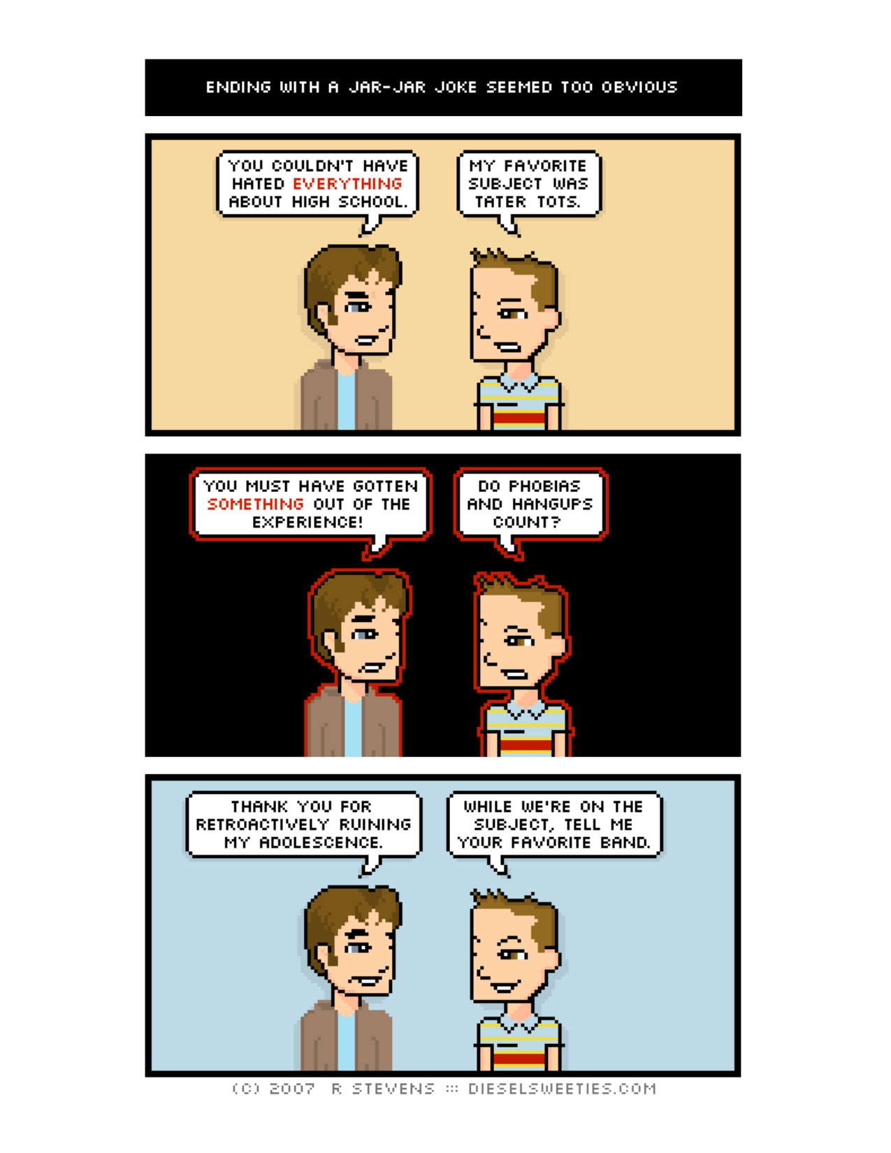Diesel Sweeties (ebook volumes), page 88. Diesel Sweeties by R. Stevens, CC BY-NC. https://dieselsweeties.com/ebooks/