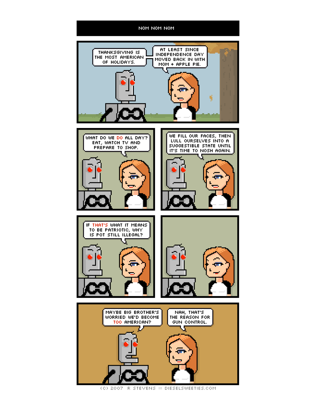 Diesel Sweeties (ebook volumes), page 89. Diesel Sweeties by R. Stevens, CC BY-NC. https://dieselsweeties.com/ebooks/