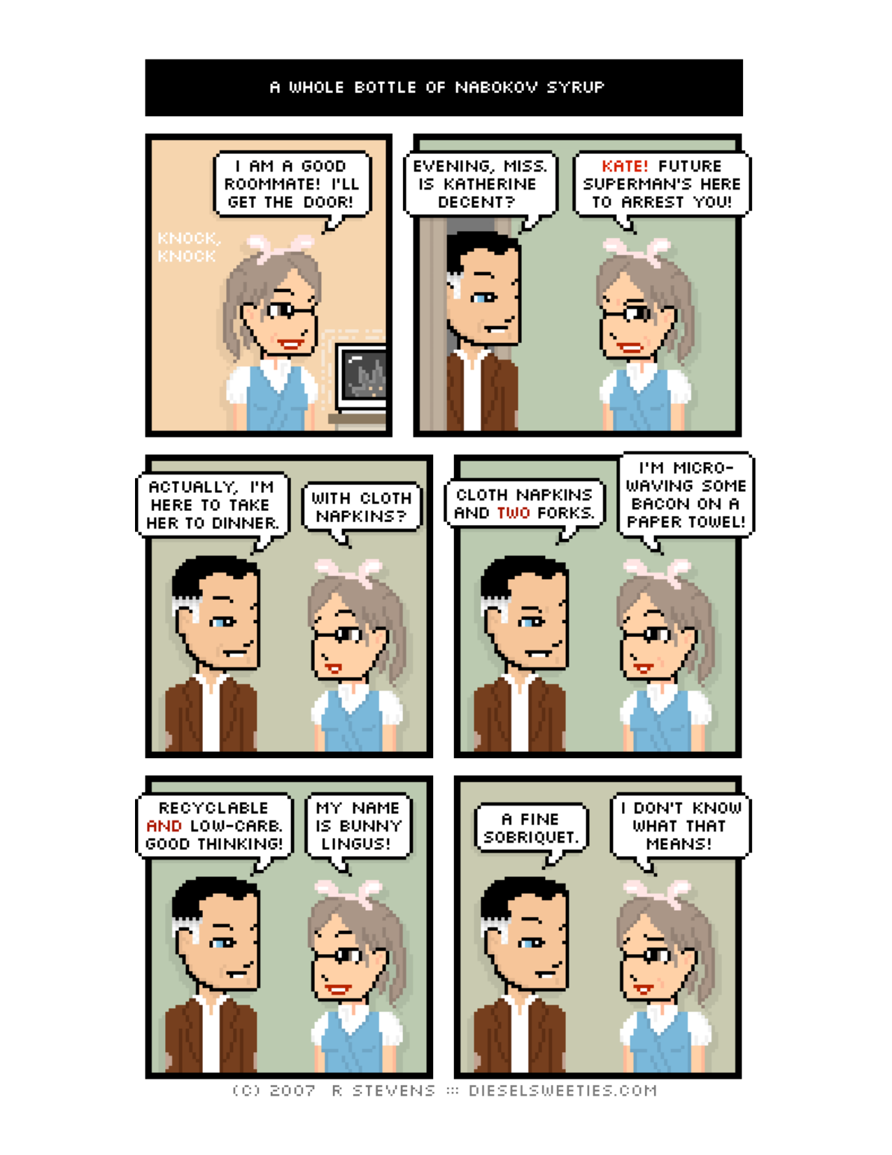 Diesel Sweeties (ebook volumes), page 100. Diesel Sweeties by R. Stevens, CC BY-NC. https://dieselsweeties.com/ebooks/