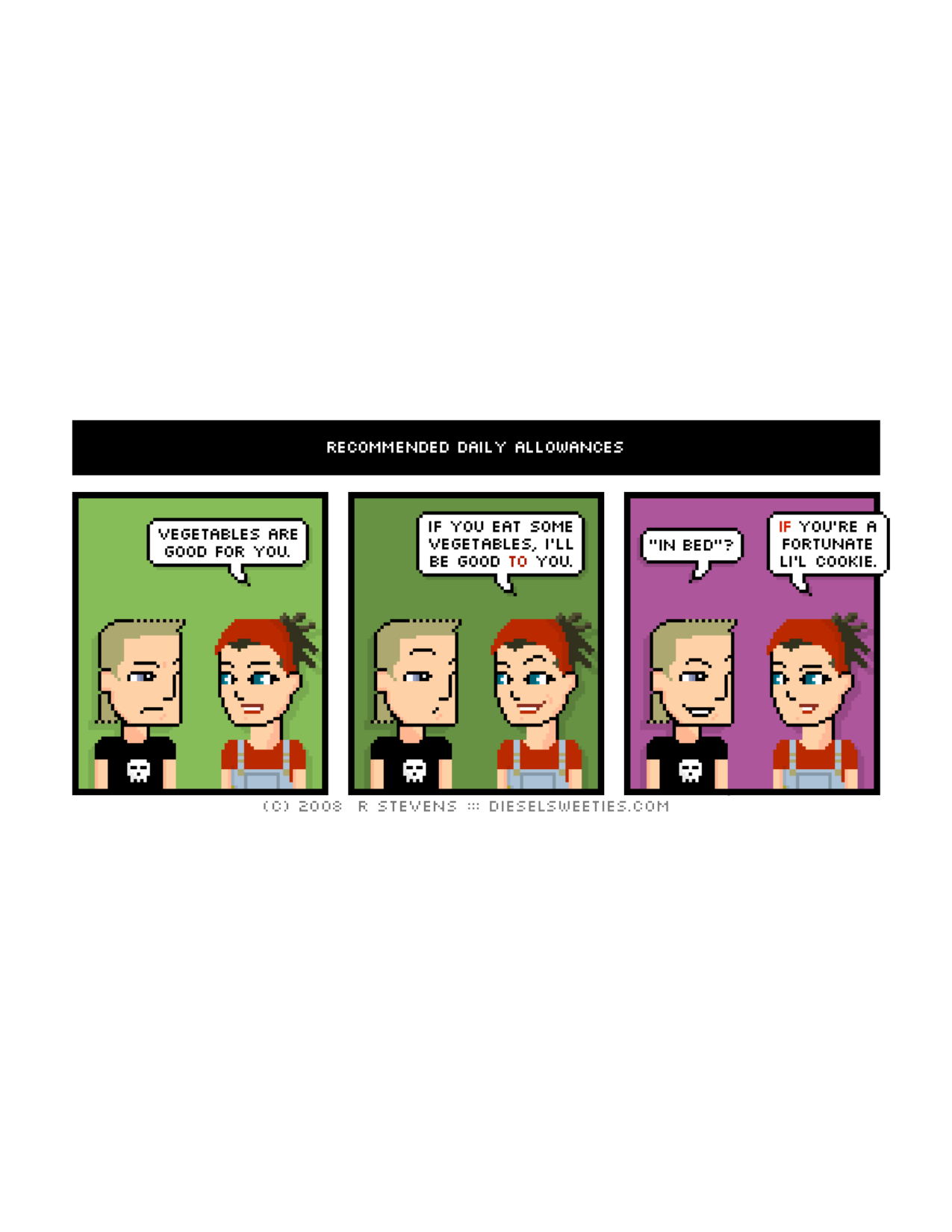 Diesel Sweeties (ebook volumes), page 114. Diesel Sweeties by R. Stevens, CC BY-NC. https://dieselsweeties.com/ebooks/