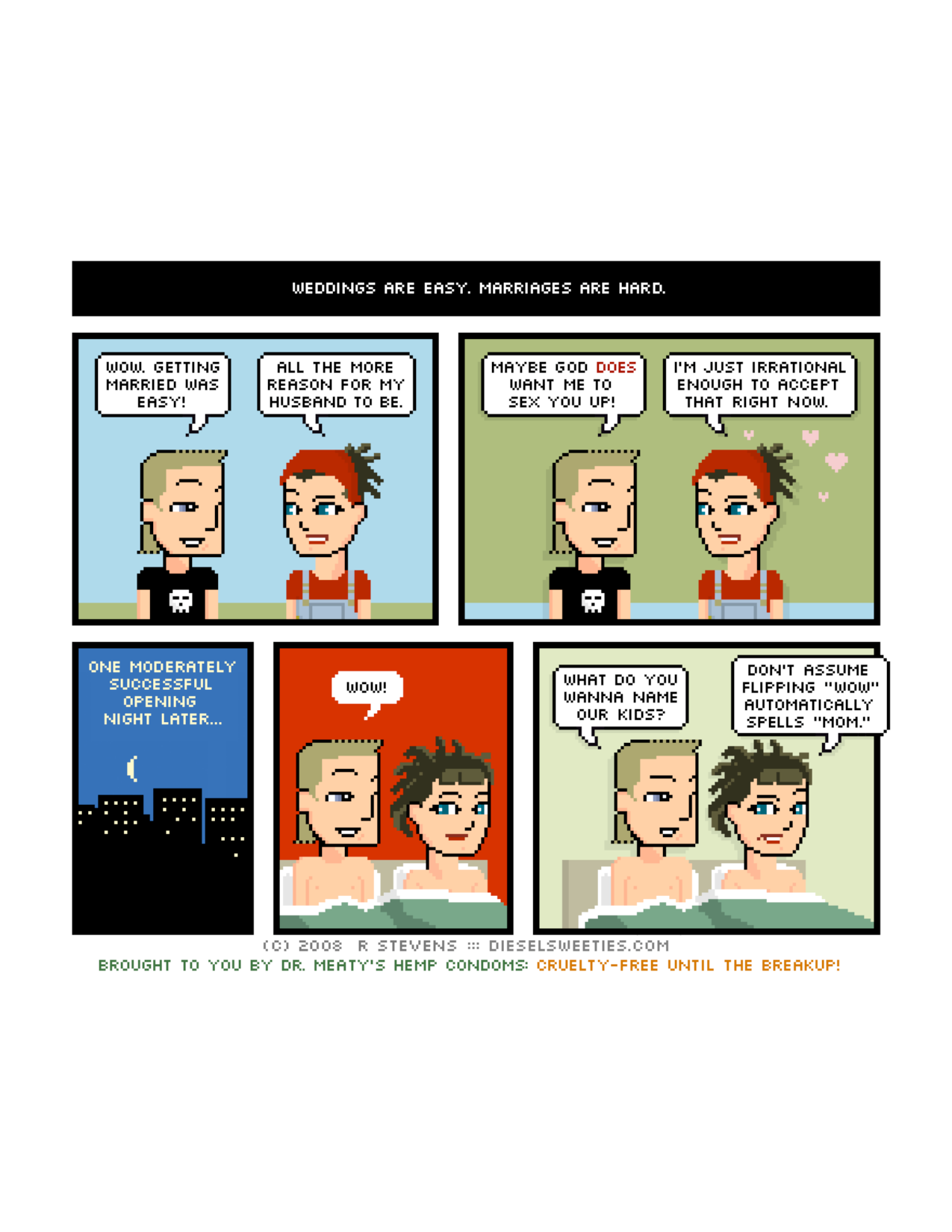 Diesel Sweeties (ebook volumes), page 131. Diesel Sweeties by R. Stevens, CC BY-NC. https://dieselsweeties.com/ebooks/