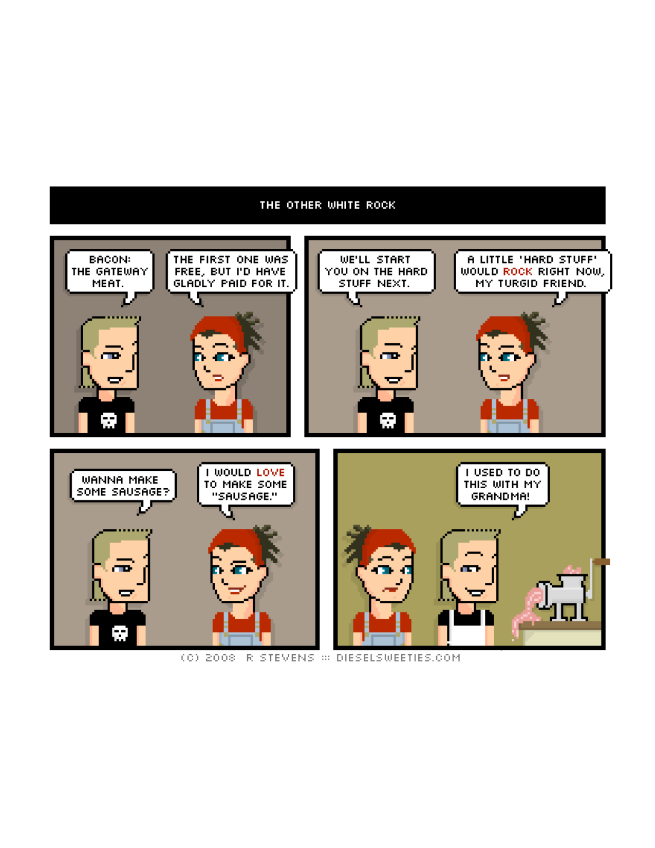Diesel Sweeties (ebook volumes), page 136. Diesel Sweeties by R. Stevens, CC BY-NC. https://dieselsweeties.com/ebooks/