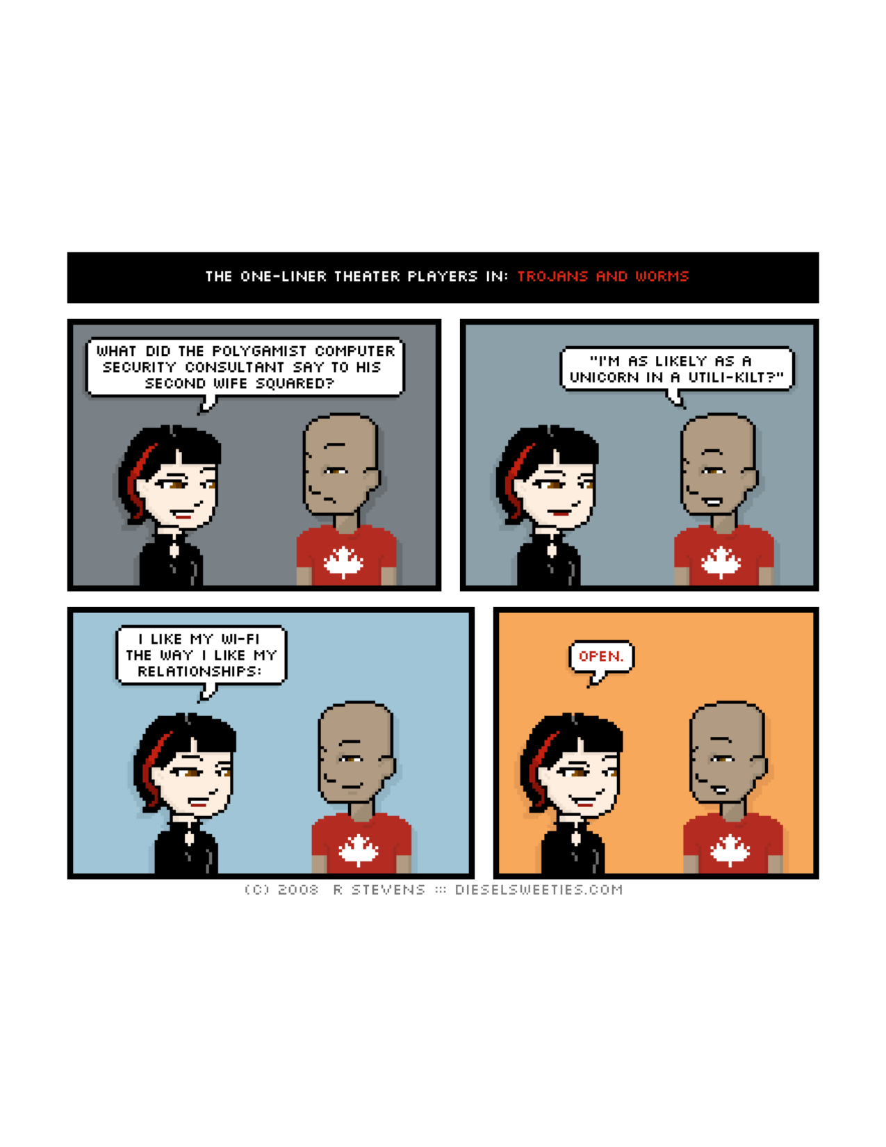 Diesel Sweeties (ebook volumes), page 138. Diesel Sweeties by R. Stevens, CC BY-NC. https://dieselsweeties.com/ebooks/
