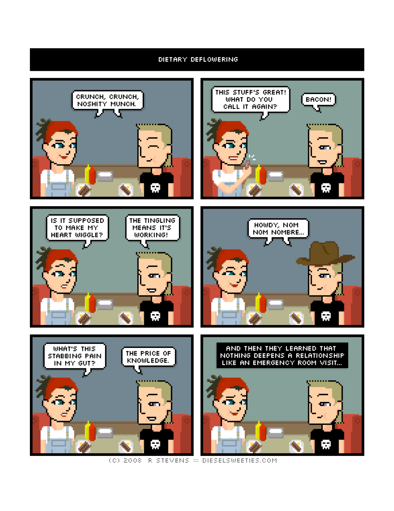Diesel Sweeties (ebook volumes), page 150. Diesel Sweeties by R. Stevens, CC BY-NC. https://dieselsweeties.com/ebooks/