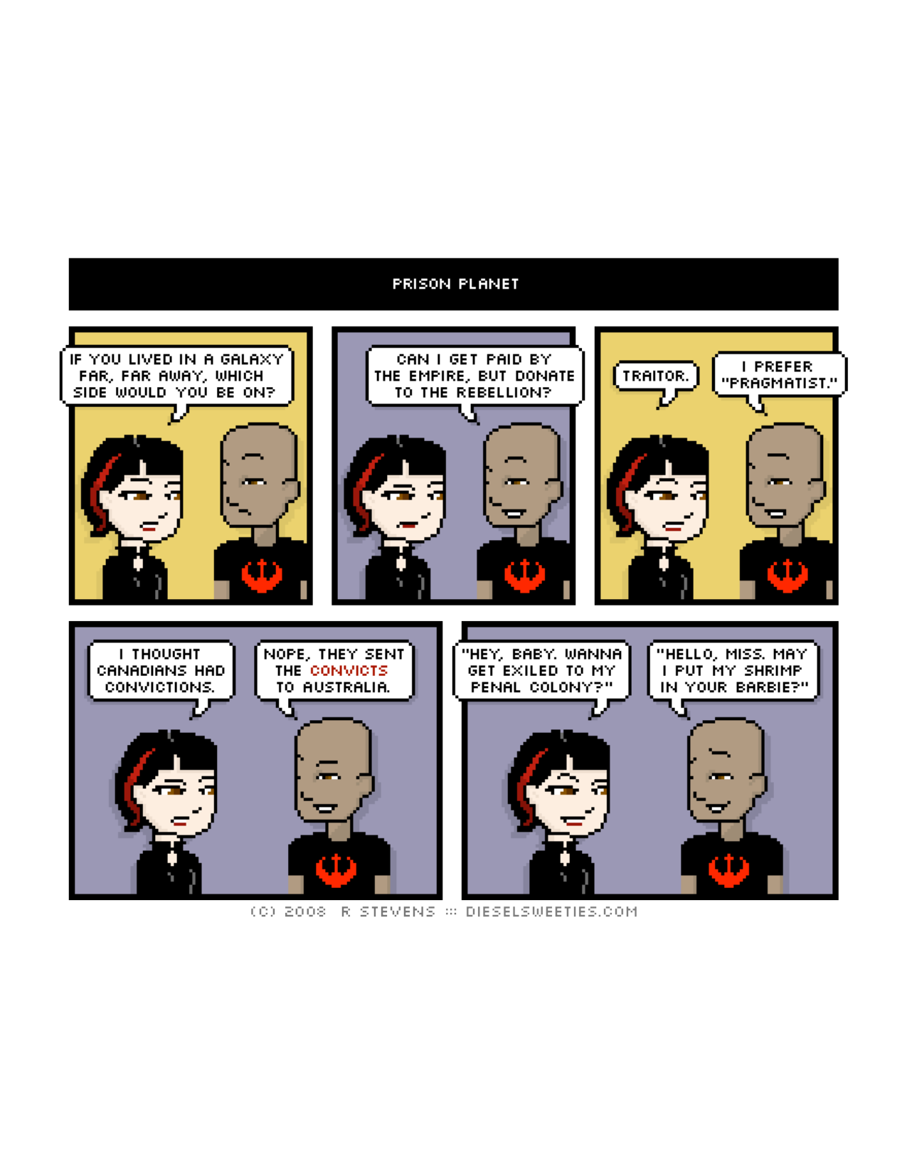 Diesel Sweeties (ebook volumes), page 177. Diesel Sweeties by R. Stevens, CC BY-NC. https://dieselsweeties.com/ebooks/