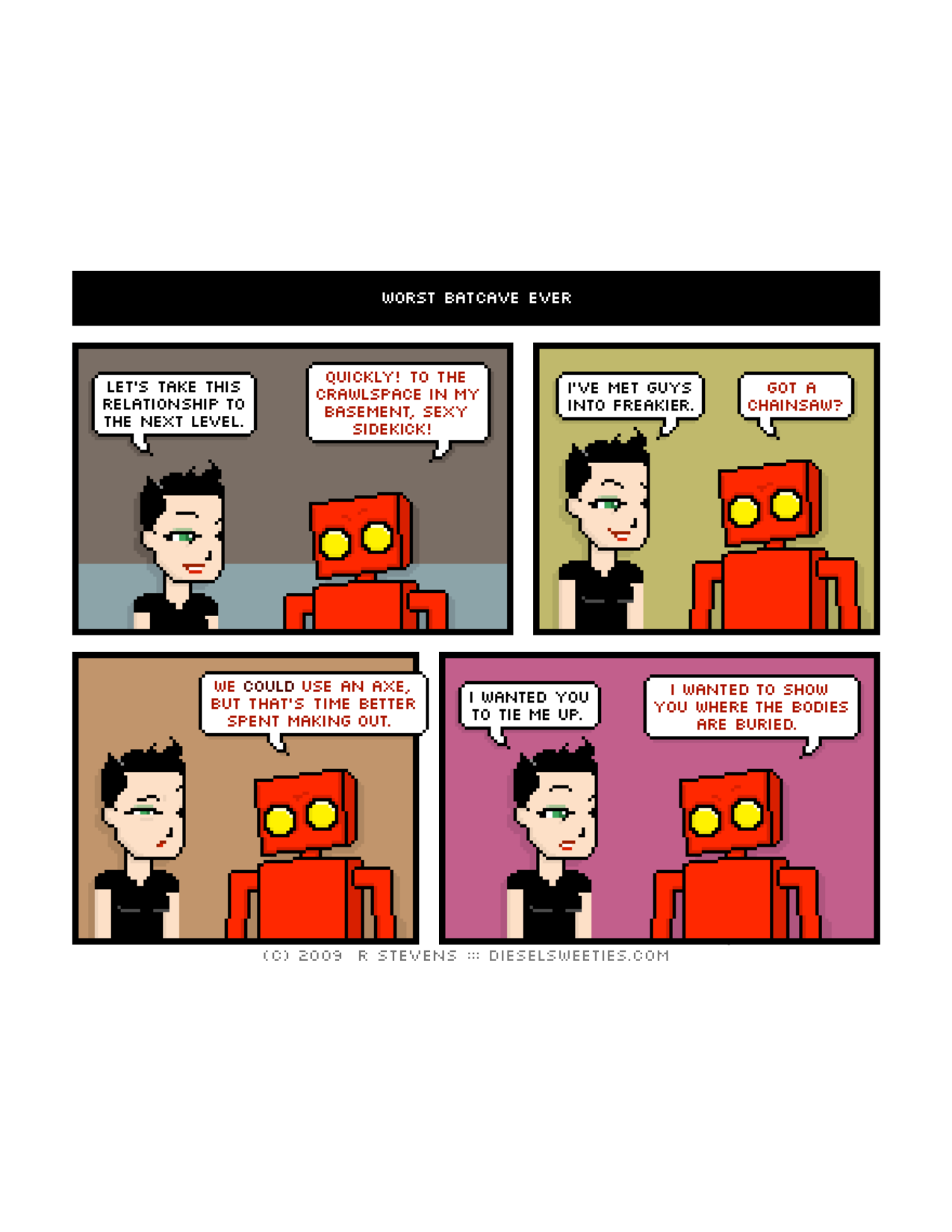 Diesel Sweeties (ebook volumes), page 24. Diesel Sweeties by R. Stevens, CC BY-NC. https://dieselsweeties.com/ebooks/