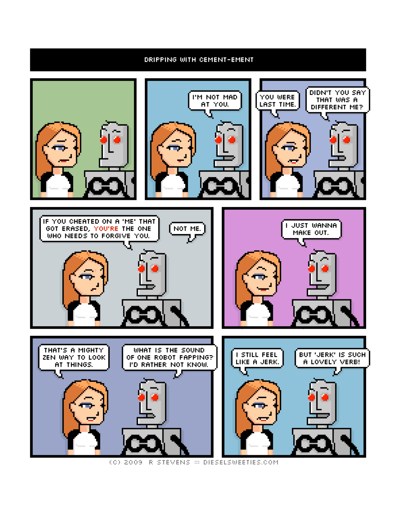 Diesel Sweeties (ebook volumes), page 30. Diesel Sweeties by R. Stevens, CC BY-NC. https://dieselsweeties.com/ebooks/