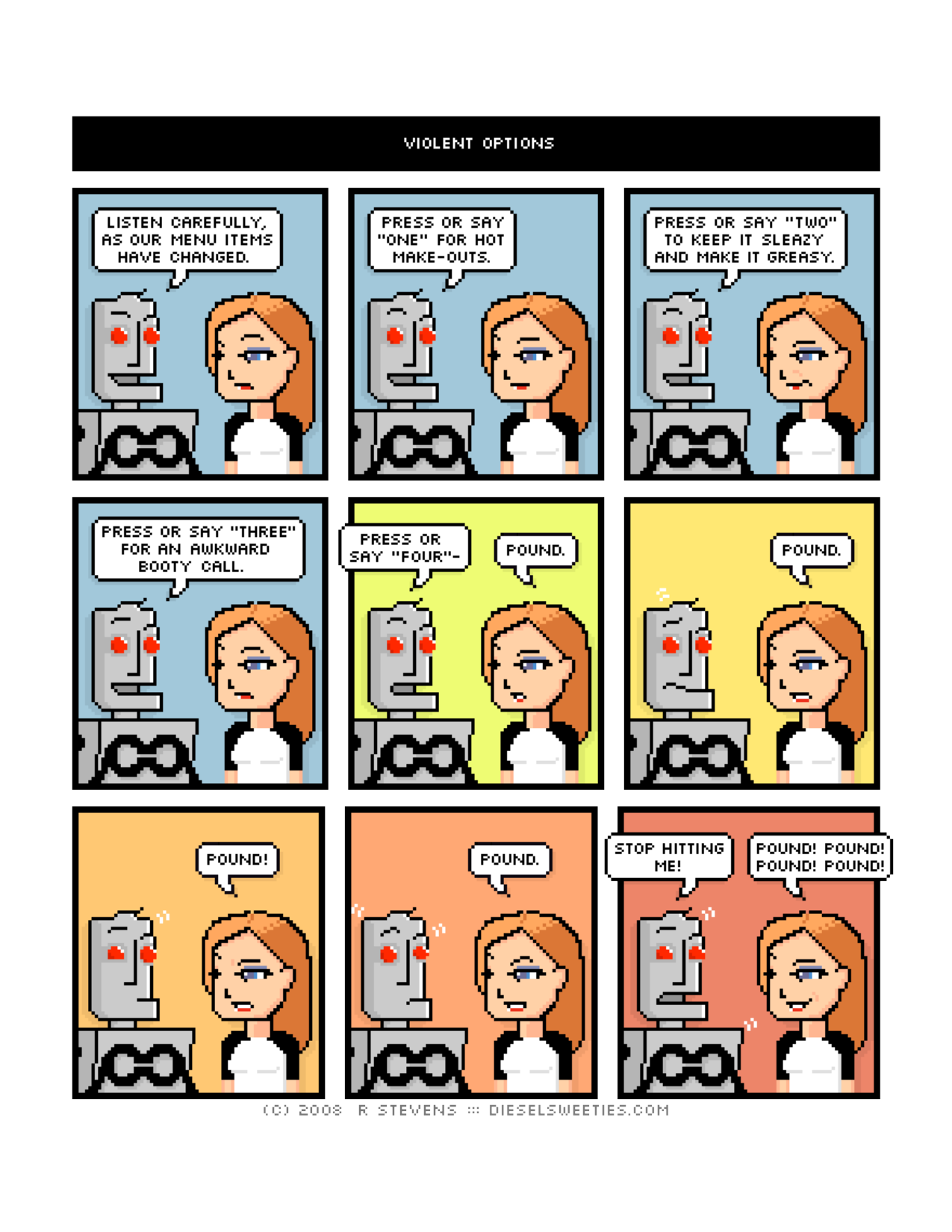 Diesel Sweeties (ebook volumes), page 39. Diesel Sweeties by R. Stevens, CC BY-NC. https://dieselsweeties.com/ebooks/