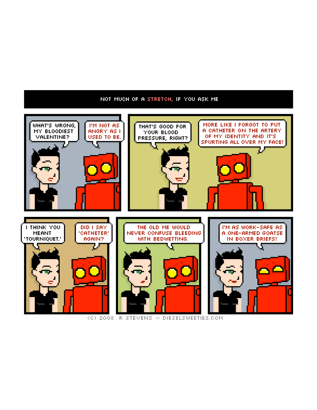 Diesel Sweeties (ebook volumes), page 53. Diesel Sweeties by R. Stevens, CC BY-NC. https://dieselsweeties.com/ebooks/