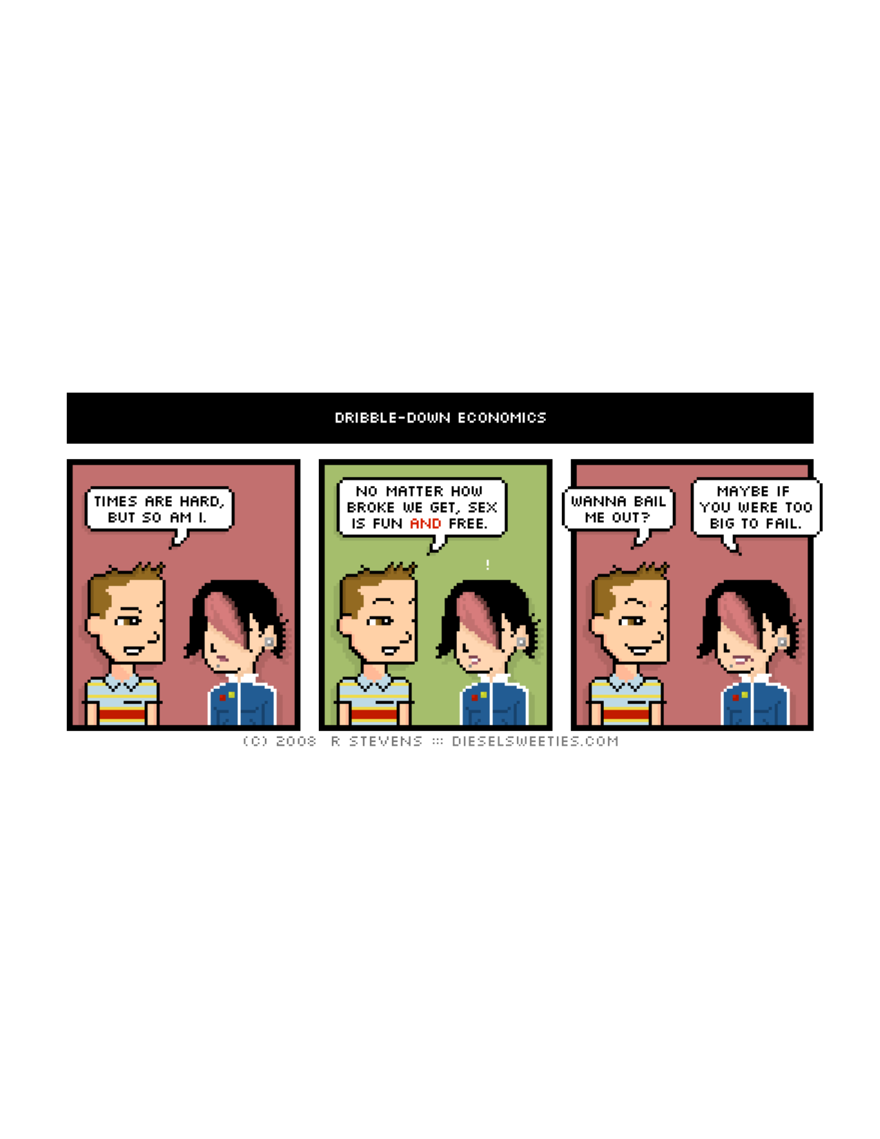 Diesel Sweeties (ebook volumes), page 65. Diesel Sweeties by R. Stevens, CC BY-NC. https://dieselsweeties.com/ebooks/