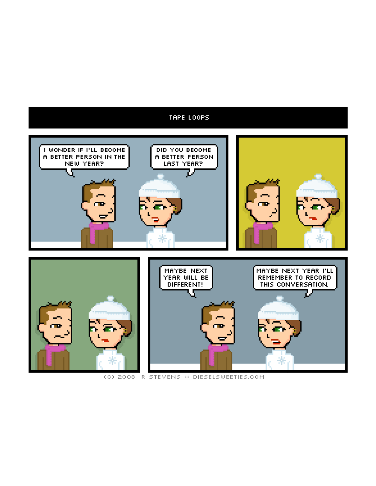 Diesel Sweeties (ebook volumes), page 10. Diesel Sweeties by R. Stevens, CC BY-NC. https://dieselsweeties.com/ebooks/
