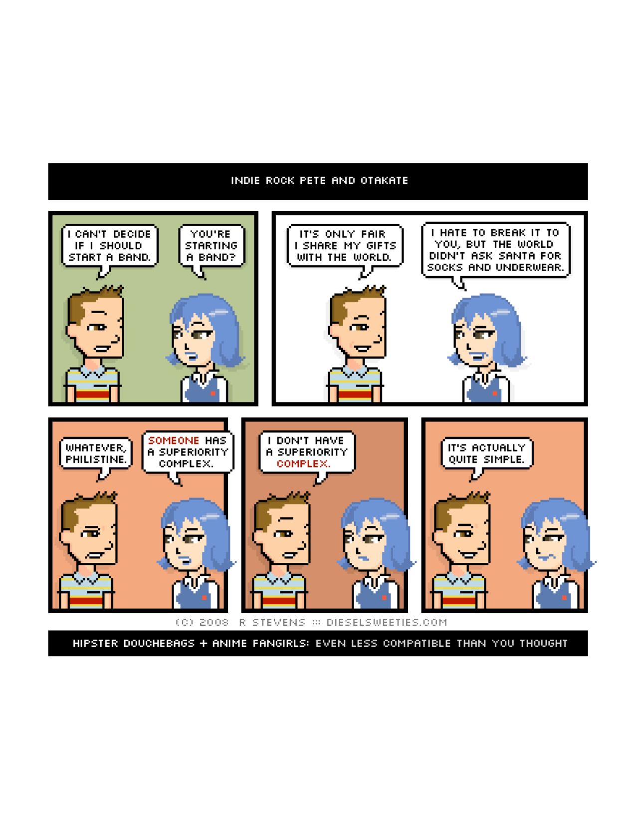 Diesel Sweeties (ebook volumes), page 91. Diesel Sweeties by R. Stevens, CC BY-NC. https://dieselsweeties.com/ebooks/