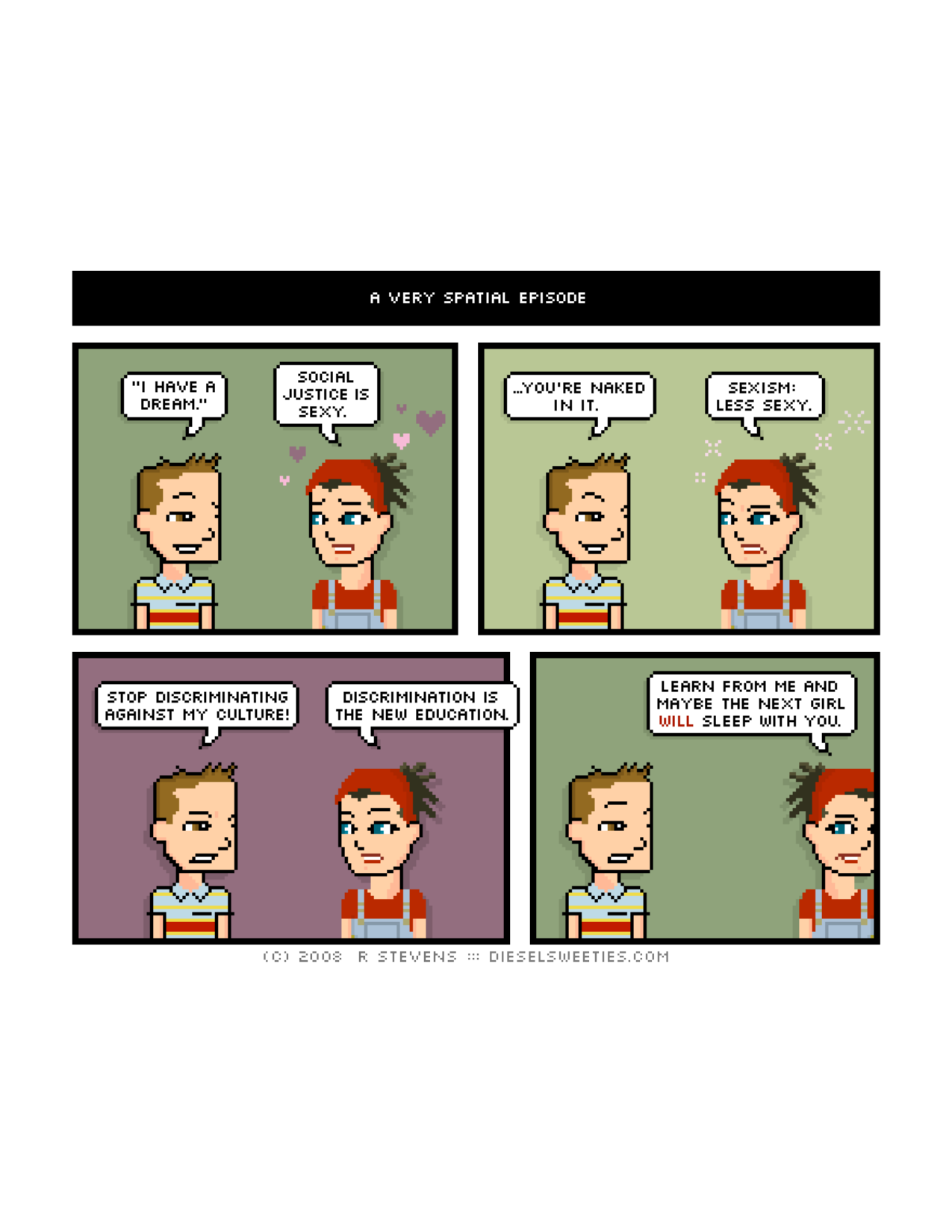 Diesel Sweeties (ebook volumes), page 92. Diesel Sweeties by R. Stevens, CC BY-NC. https://dieselsweeties.com/ebooks/